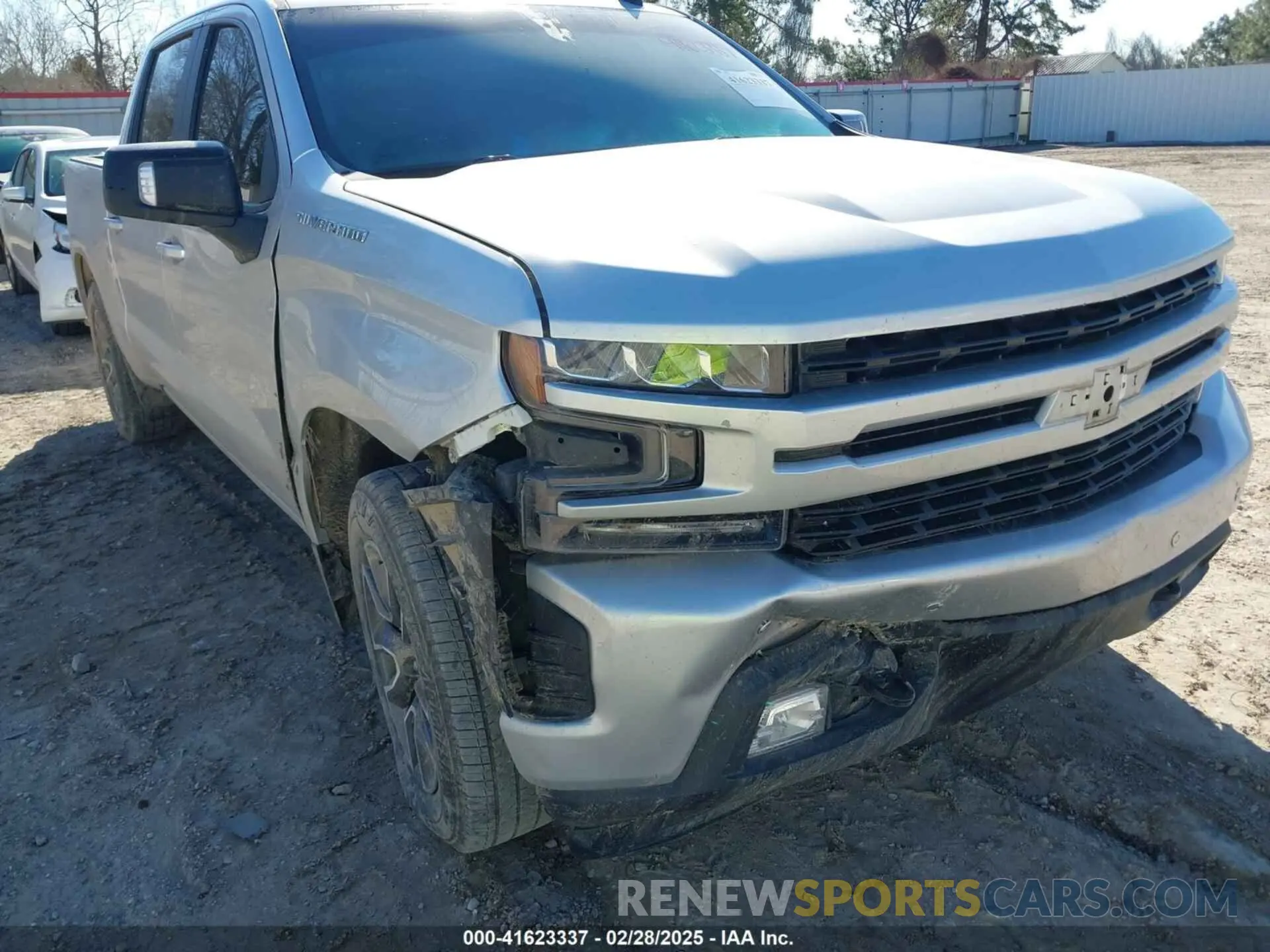6 fotografías del automóvil dañado 3GCPWDED8NG200403 CHEVROLET SILVERADO 1500 LTD 2022