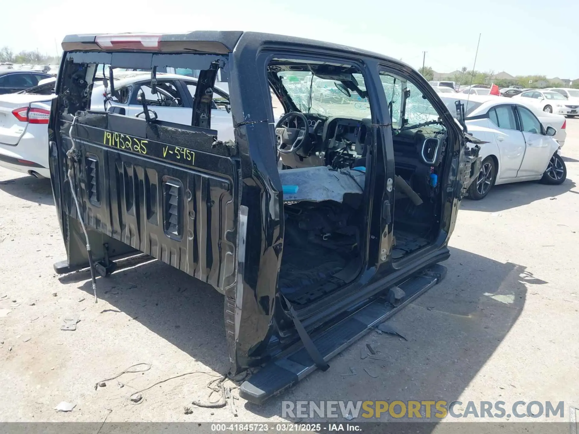 4 fotografías del automóvil dañado 3GCPWEED4NG205457 CHEVROLET SILVERADO 1500 LTD 2022