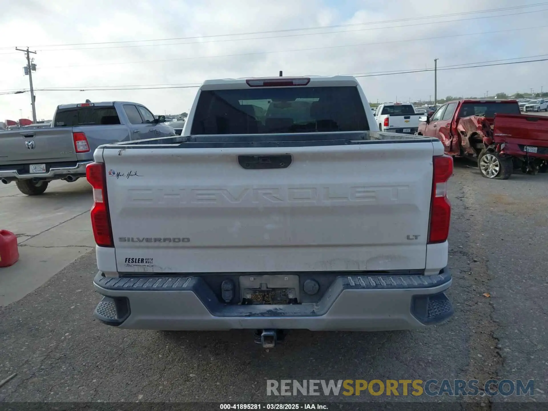 16 fotografías del automóvil dañado 3GCPYDEKXNG142884 CHEVROLET SILVERADO 1500 LTD 2022
