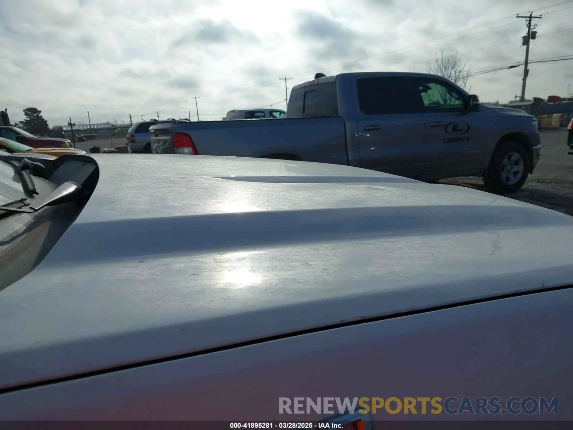 6 fotografías del automóvil dañado 3GCPYDEKXNG142884 CHEVROLET SILVERADO 1500 LTD 2022