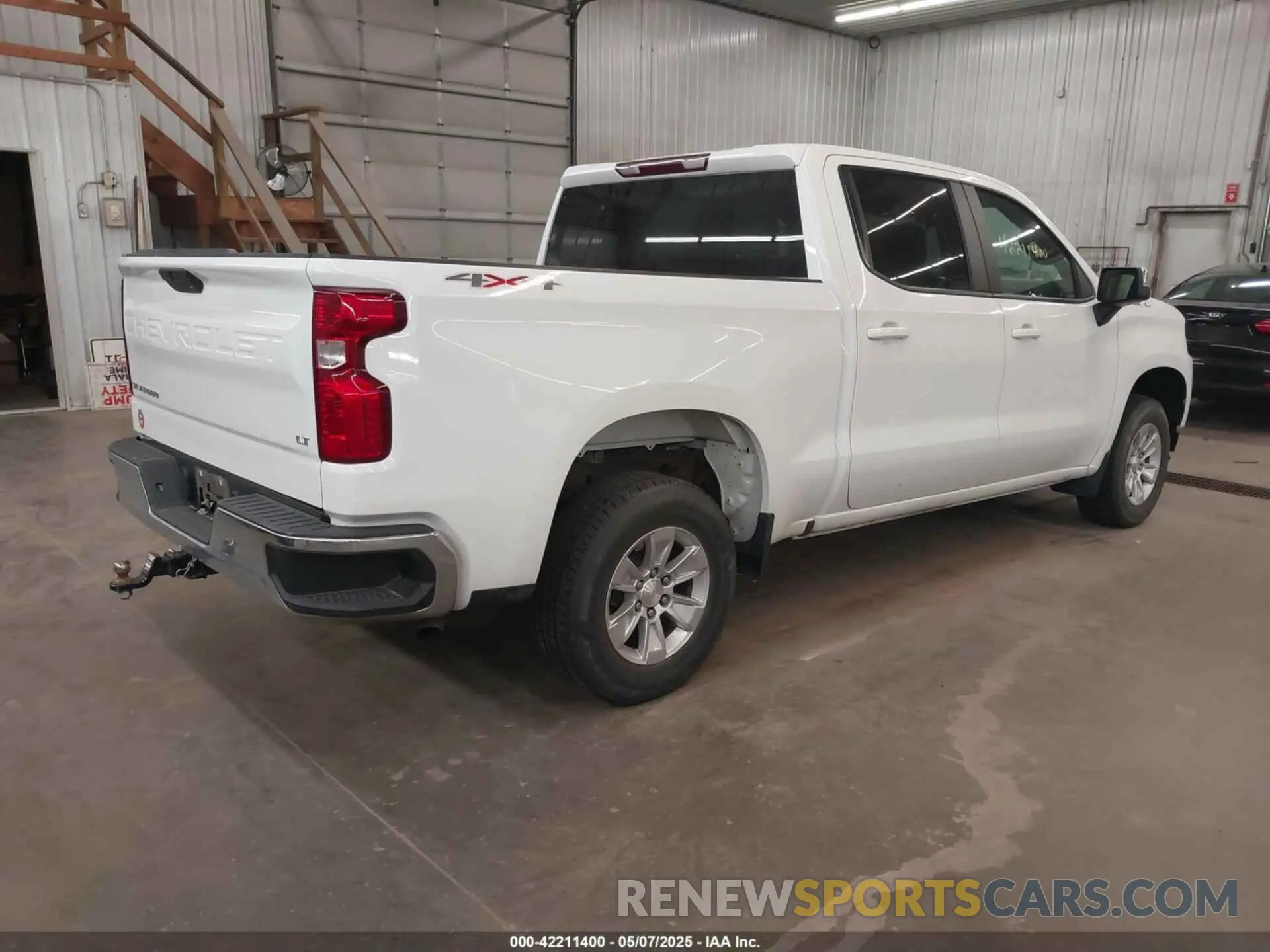 4 fotografías del automóvil dañado 3GCUYDED3NG124098 CHEVROLET SILVERADO 1500 LTD 2022