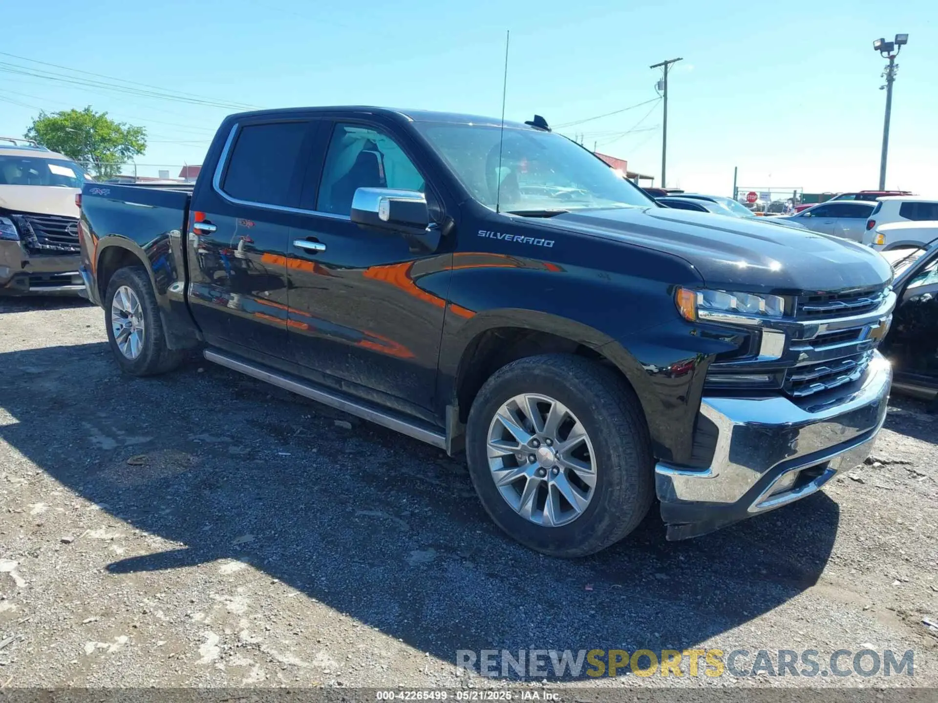 1 fotografías del automóvil dañado 3GCUYGED4NG183677 CHEVROLET SILVERADO 1500 LTD 2022