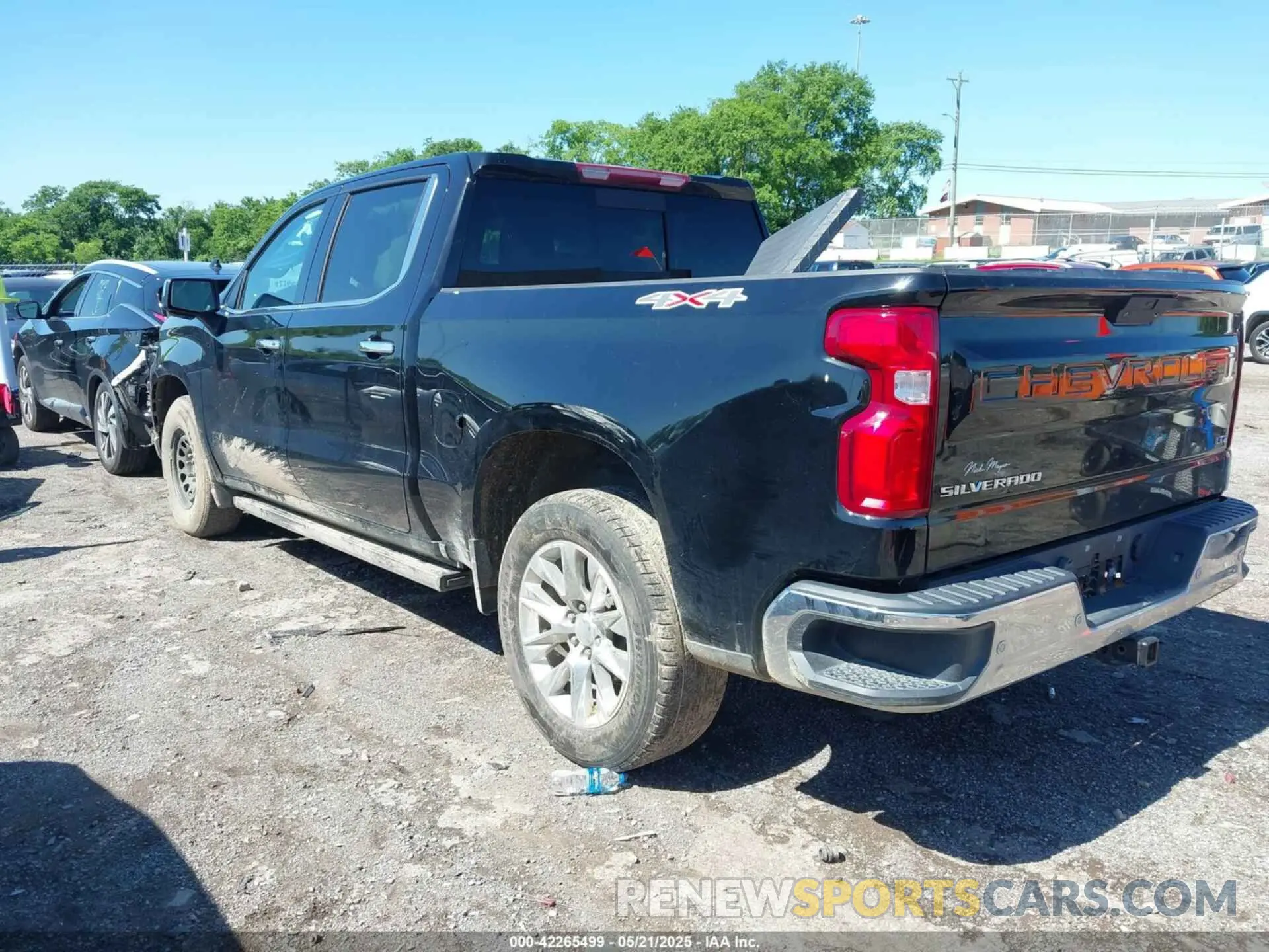 3 fotografías del automóvil dañado 3GCUYGED4NG183677 CHEVROLET SILVERADO 1500 LTD 2022