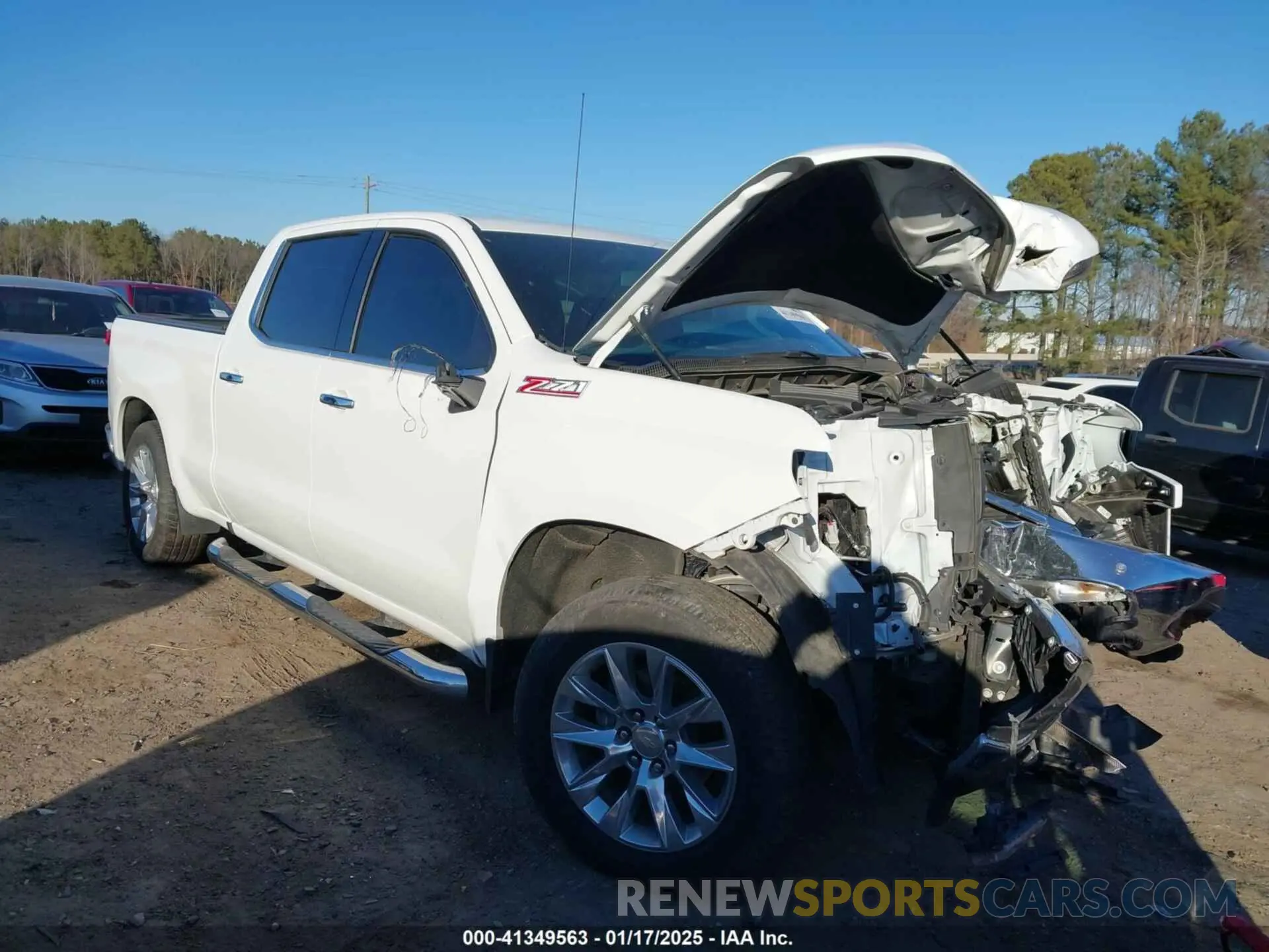 1 fotografías del automóvil dañado 3GCUYGET2NG211421 CHEVROLET SILVERADO 1500 LTD 2022