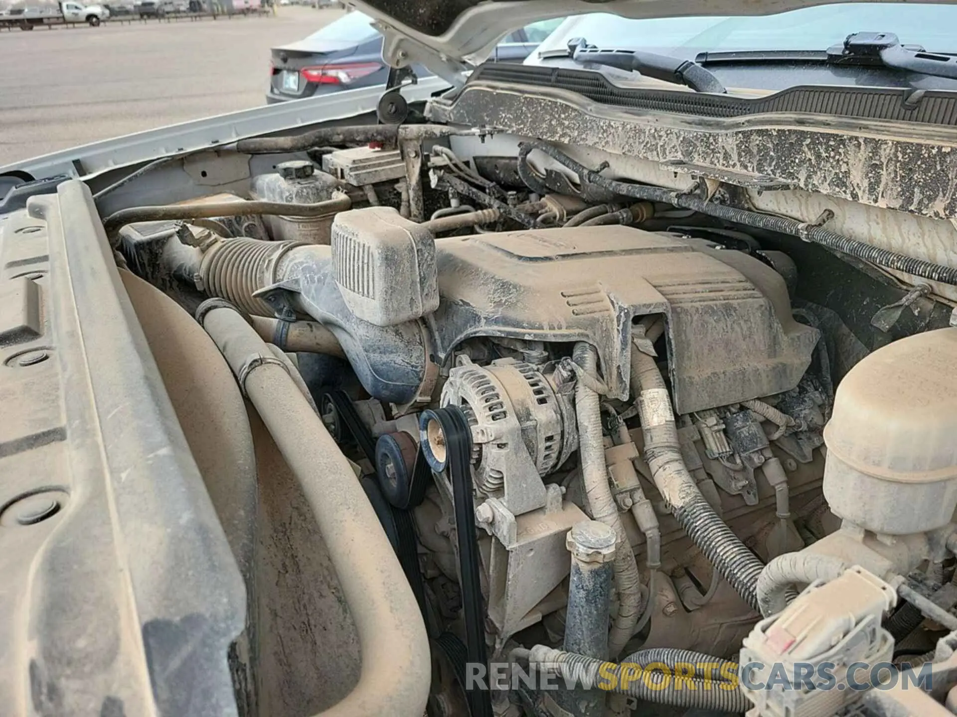 2 fotografías del automóvil dañado 2GC2KSEG0K1209878 CHEVROLET SILVERADO 2019
