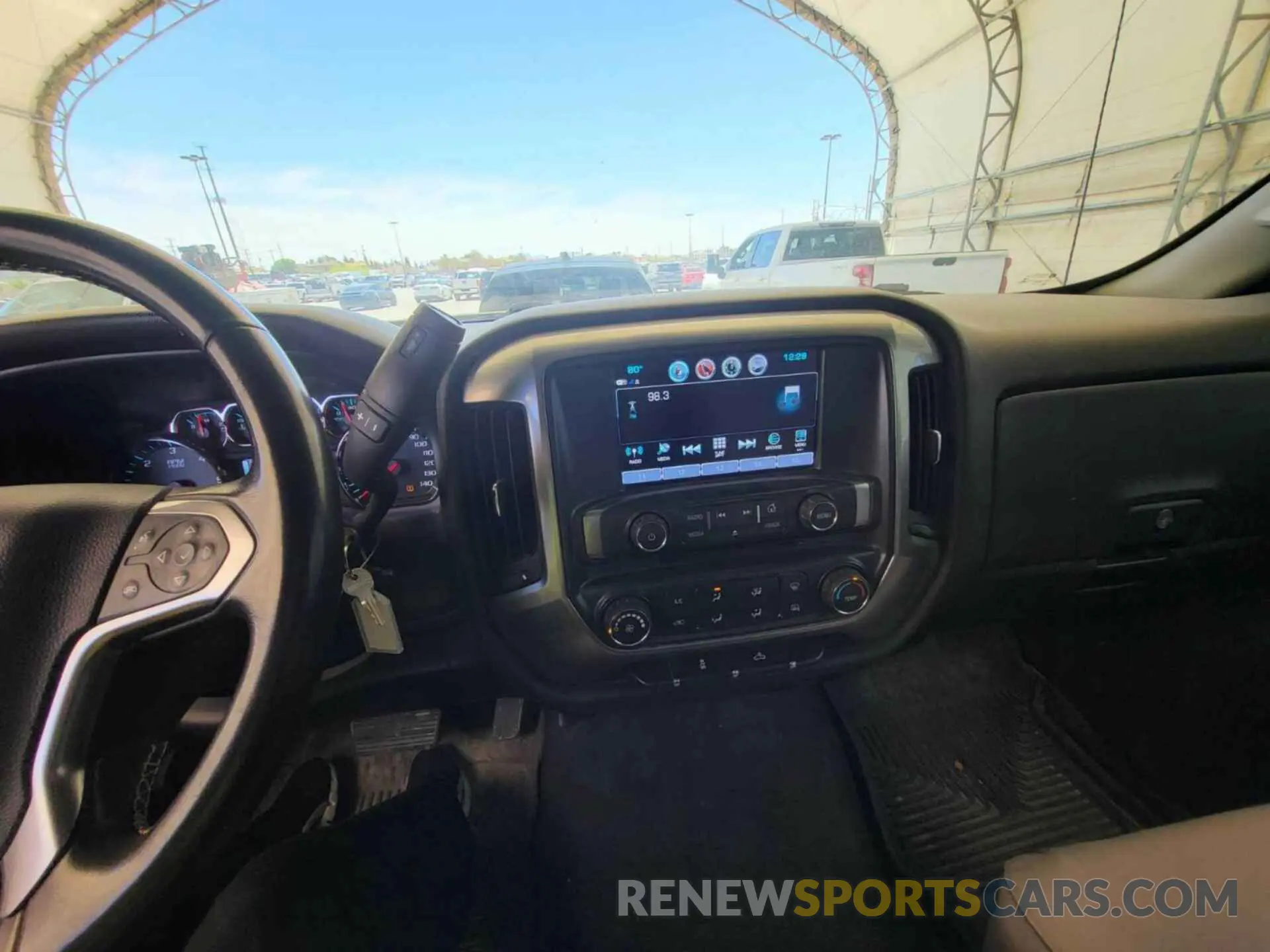 9 fotografías del automóvil dañado 2GC2KSEG4K1208880 CHEVROLET SILVERADO 2019