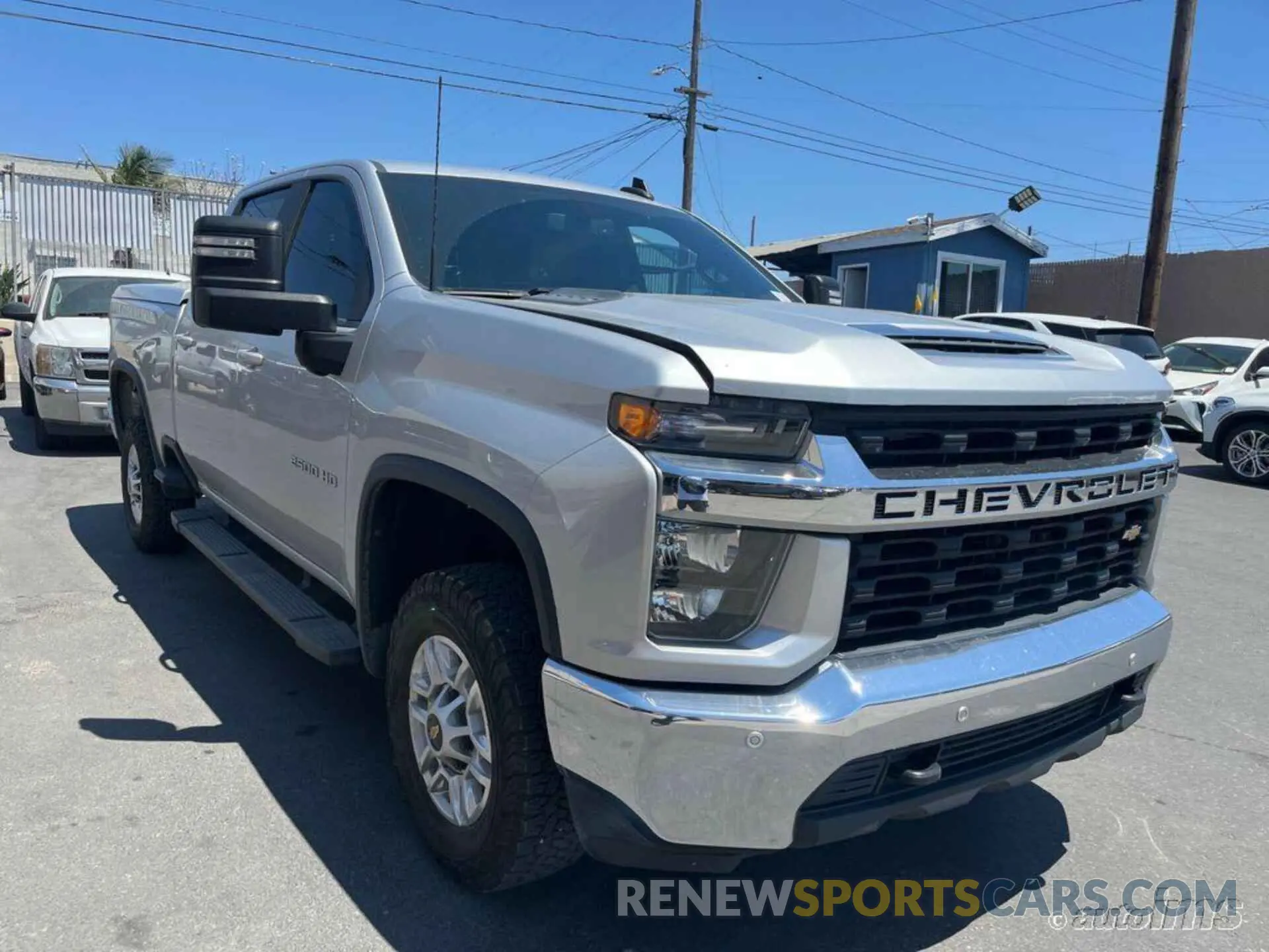 4 fotografías del automóvil dañado 1GC1YNE74LF199099 CHEVROLET SILVERADO 2020