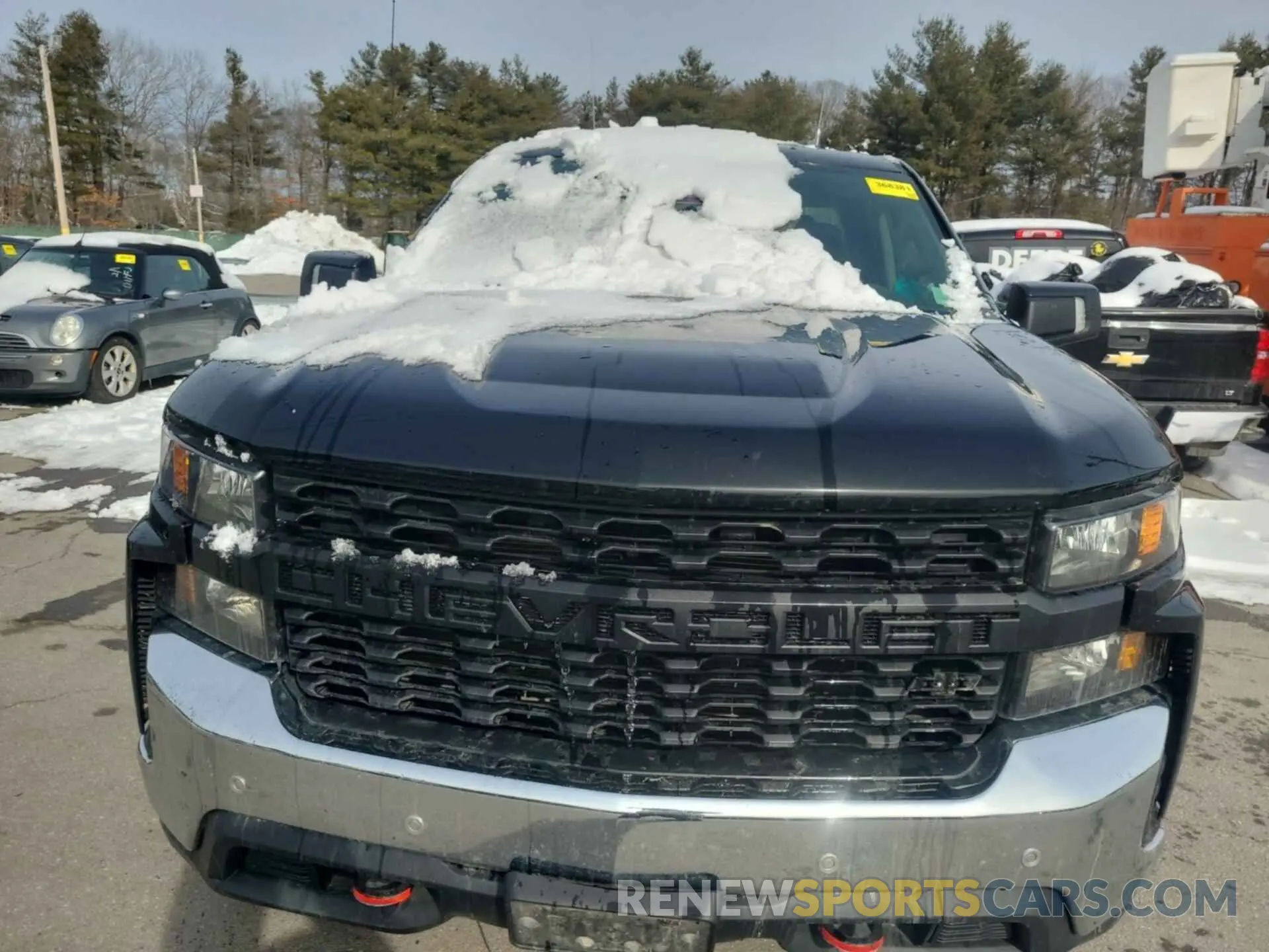 7 fotografías del automóvil dañado 1GCRYAEF5LZ265323 CHEVROLET SILVERADO 2020