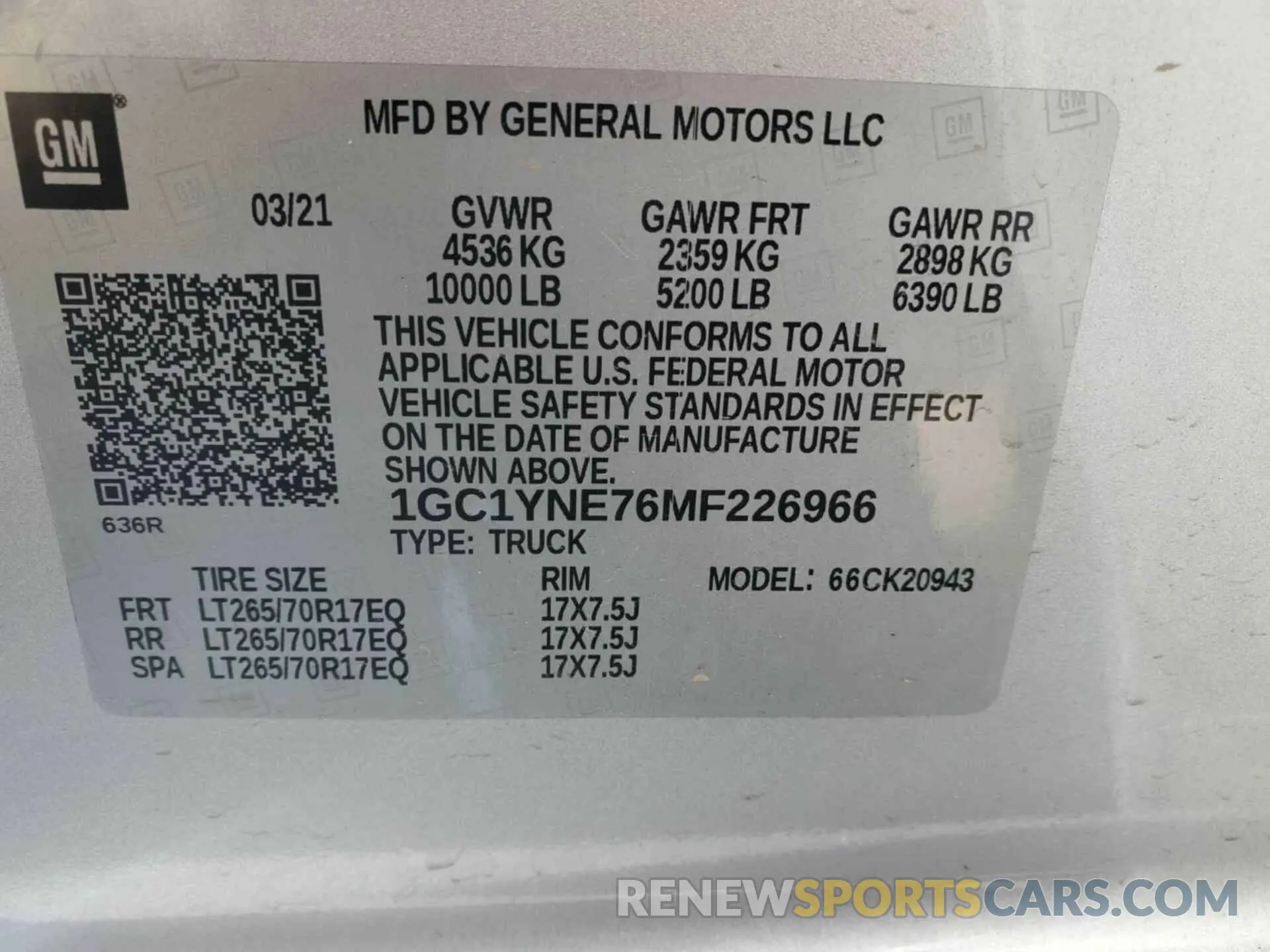28 fotografías del automóvil dañado 1GC1YNE76MF226966 CHEVROLET SILVERADO 2021