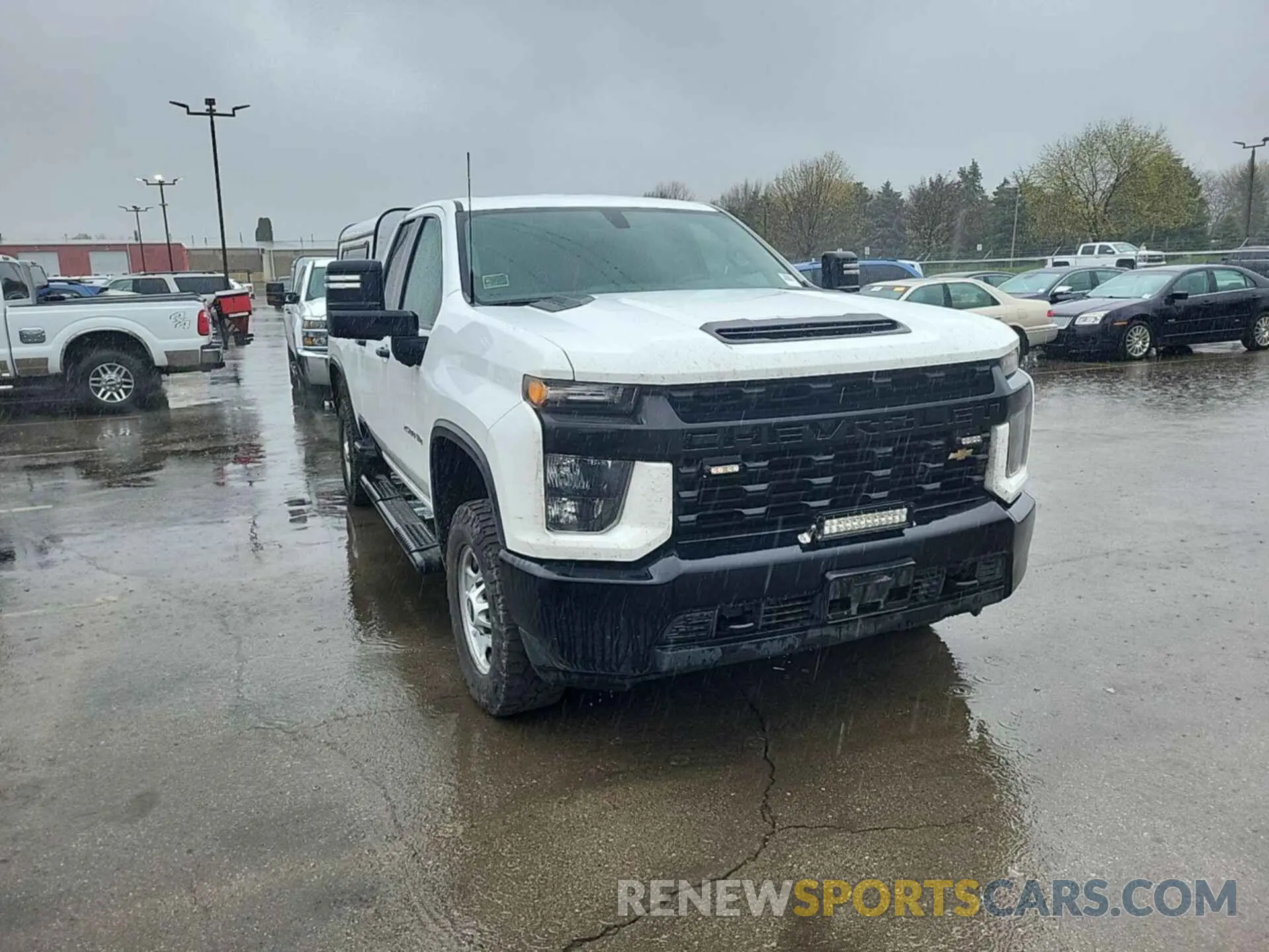 16 fotografías del automóvil dañado 1GC2YLE71MF250097 CHEVROLET SILVERADO 2021