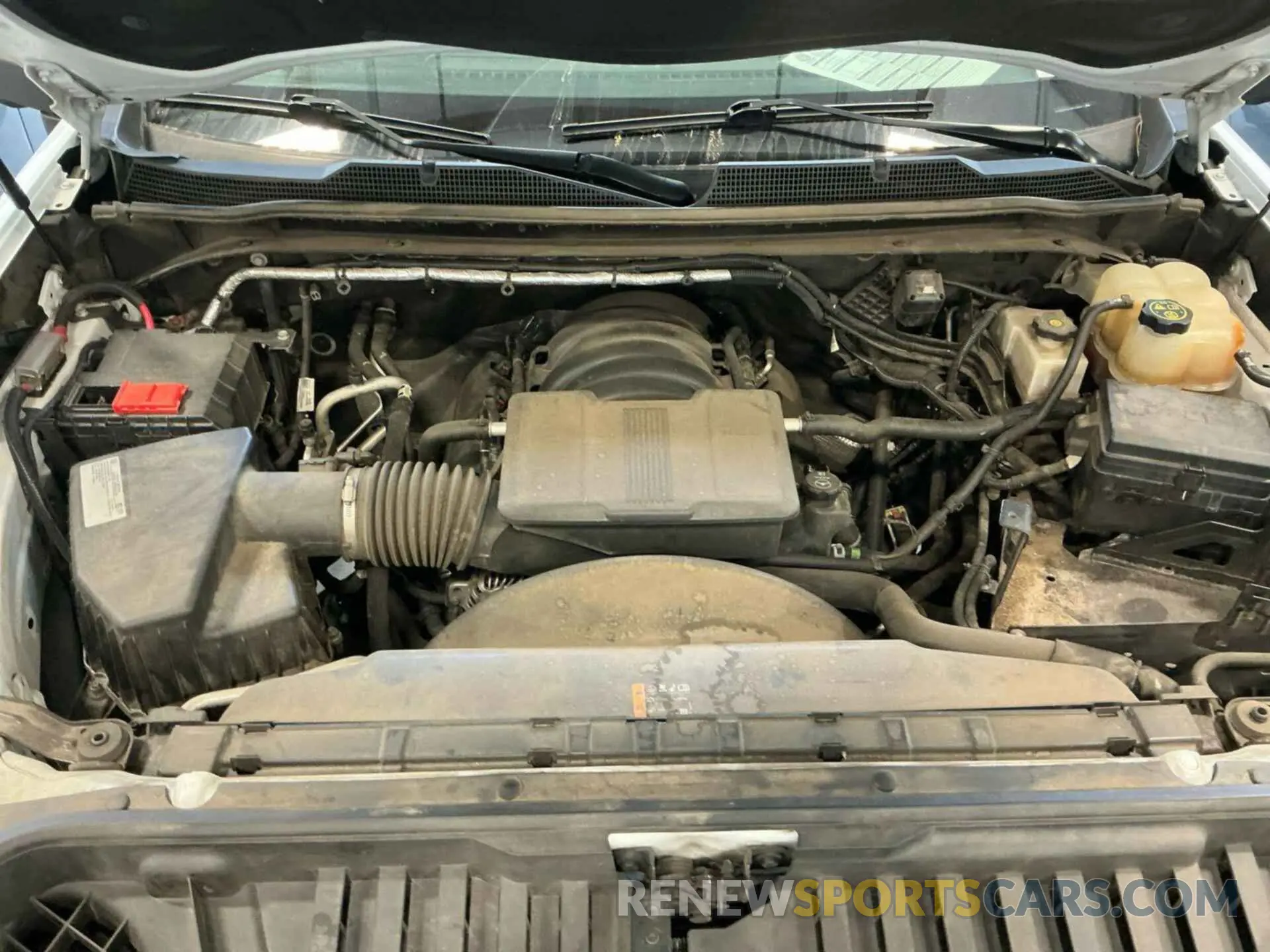 7 fotografías del automóvil dañado 1GC2YLE75MF141044 CHEVROLET SILVERADO 2021