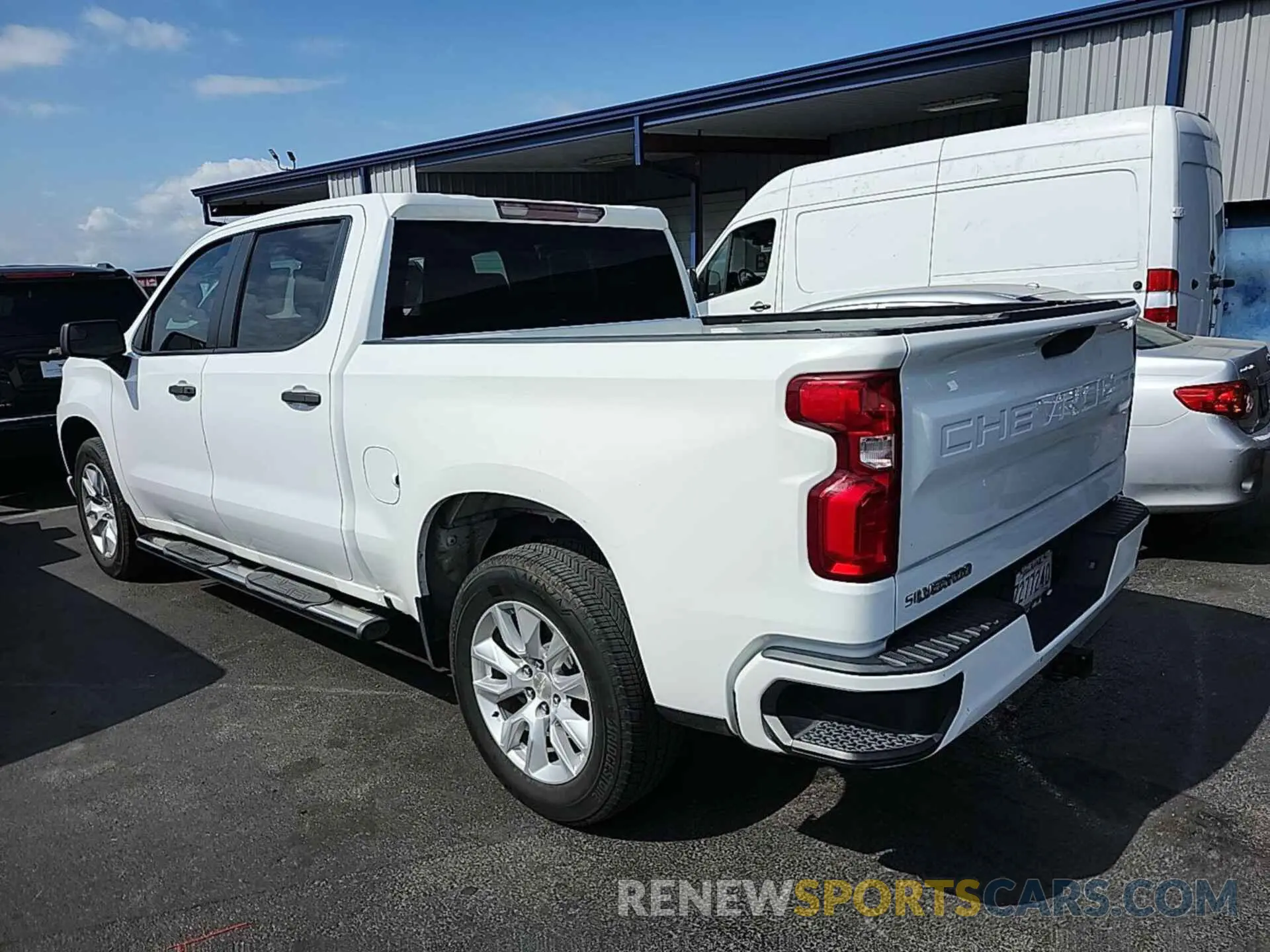 19 fotografías del automóvil dañado 1GCPWBEK1MZ261562 CHEVROLET SILVERADO 2021