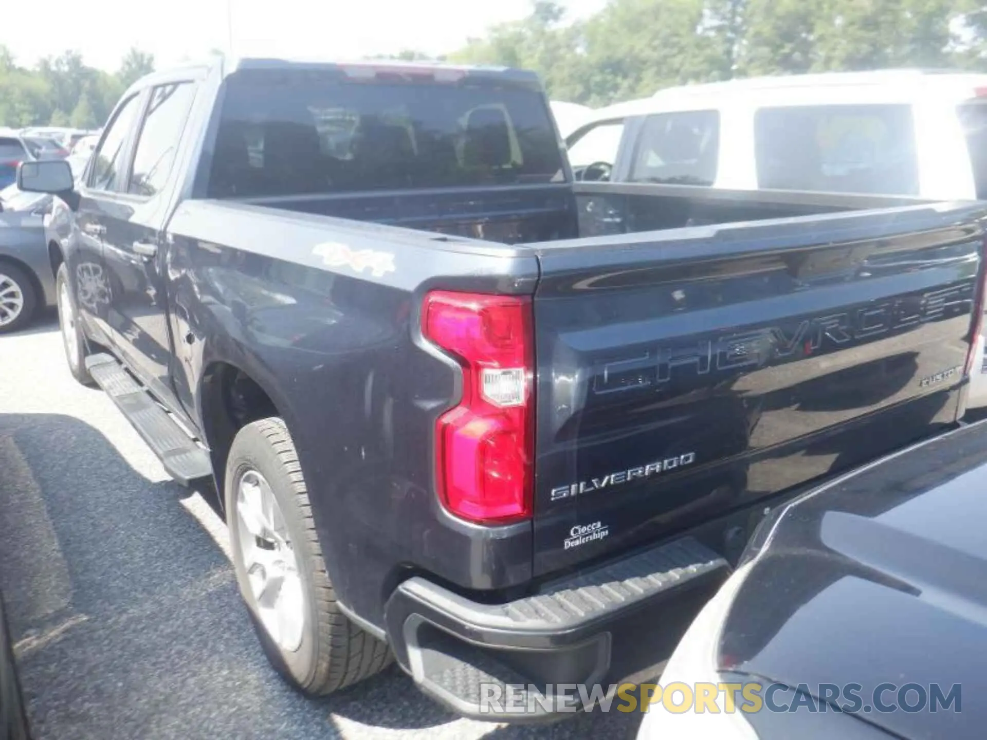 12 fotografías del automóvil dañado 1GCPYBEK1MZ294183 CHEVROLET SILVERADO 2021