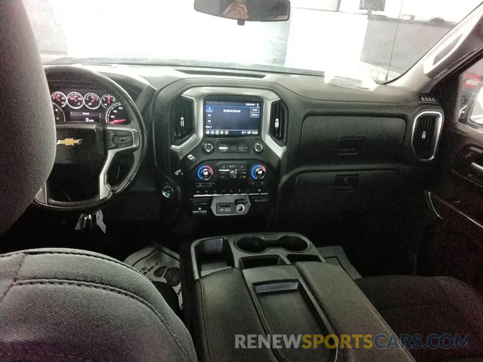 6 fotografías del automóvil dañado 1GCRWCEK4MZ403708 CHEVROLET SILVERADO 2021