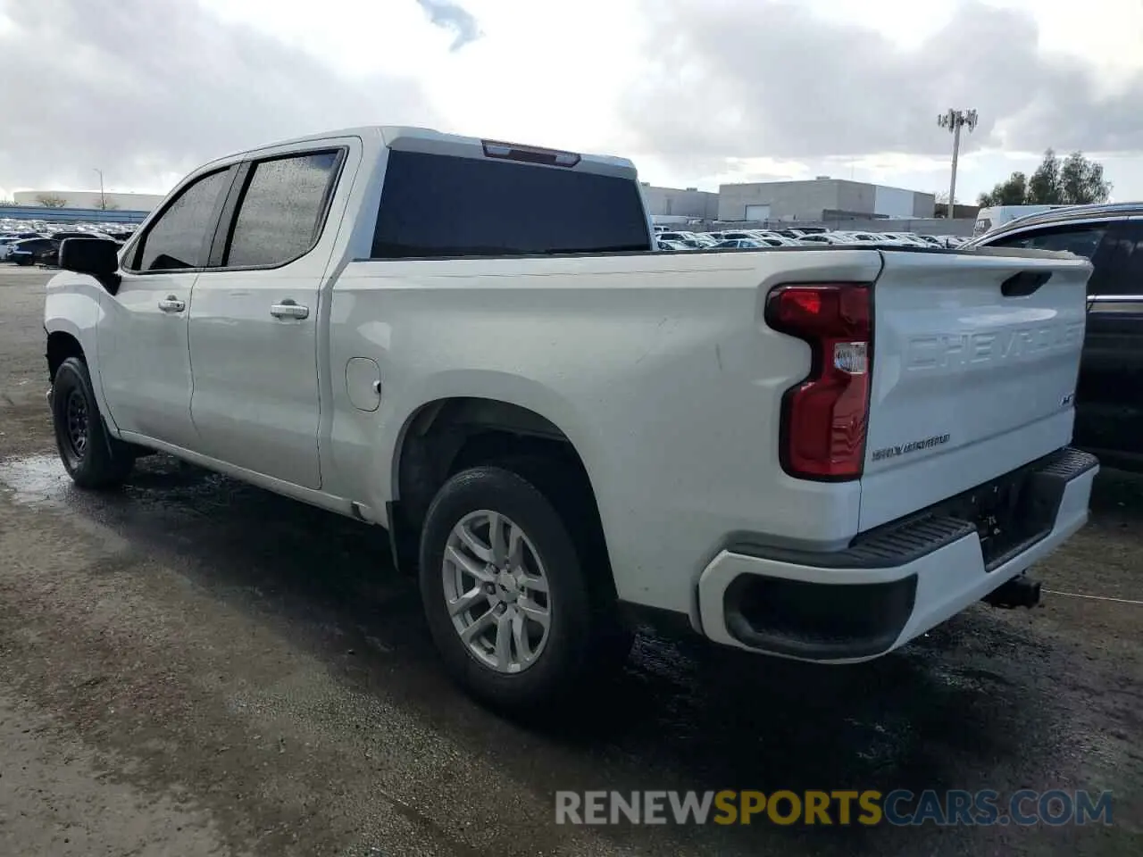 2 fotografías del automóvil dañado 3GCPWDEDXMG198281 CHEVROLET SILVERADO 2021