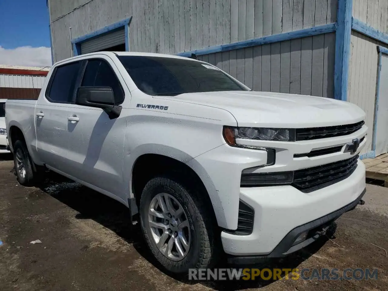 4 fotografías del automóvil dañado 3GCPWDEDXMG198281 CHEVROLET SILVERADO 2021