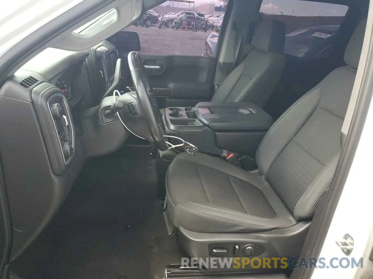7 fotografías del automóvil dañado 3GCPWDEDXMG198281 CHEVROLET SILVERADO 2021
