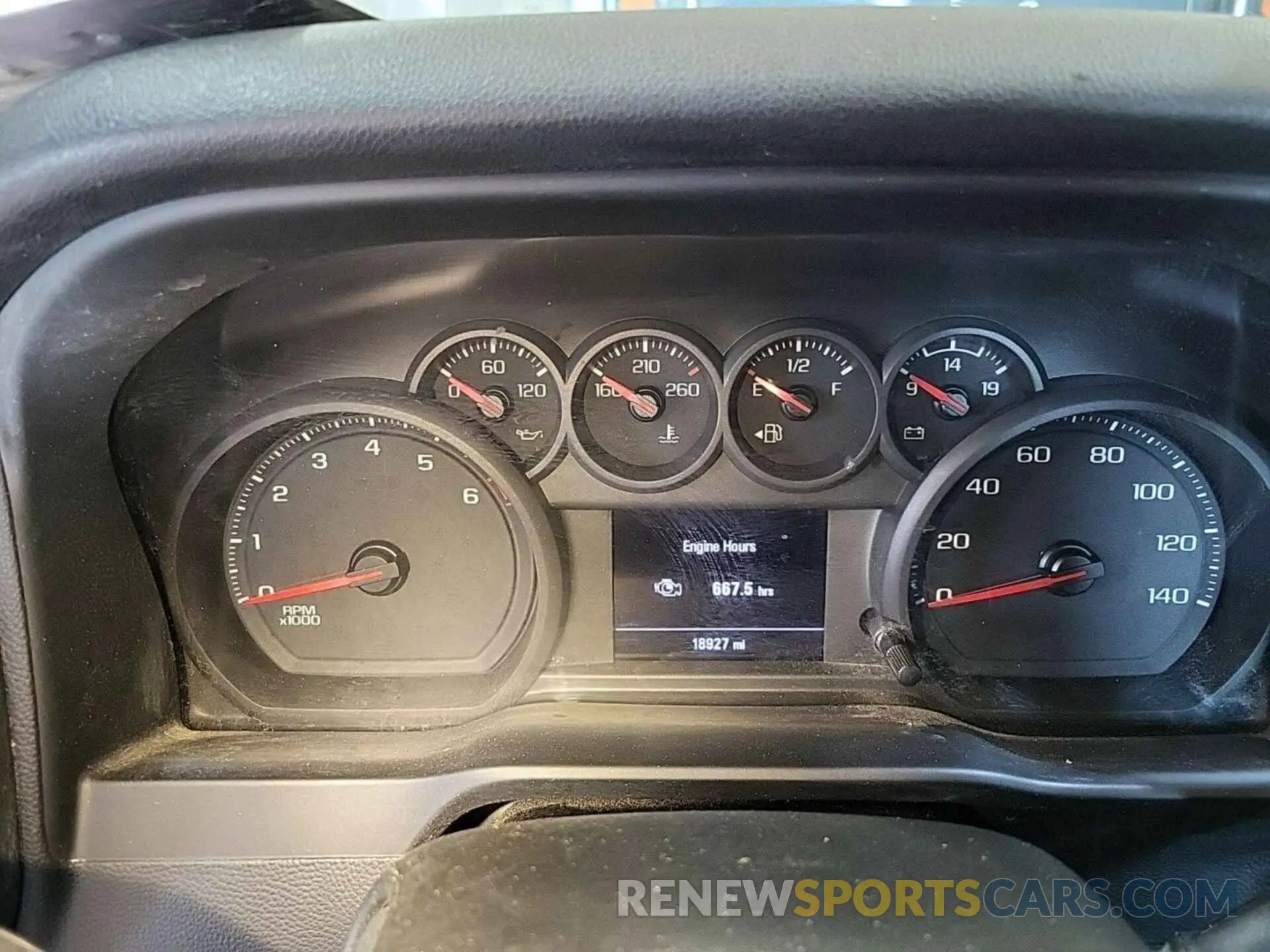 9 fotografías del automóvil dañado 1GC0YLE70NF339135 CHEVROLET SILVERADO 2022
