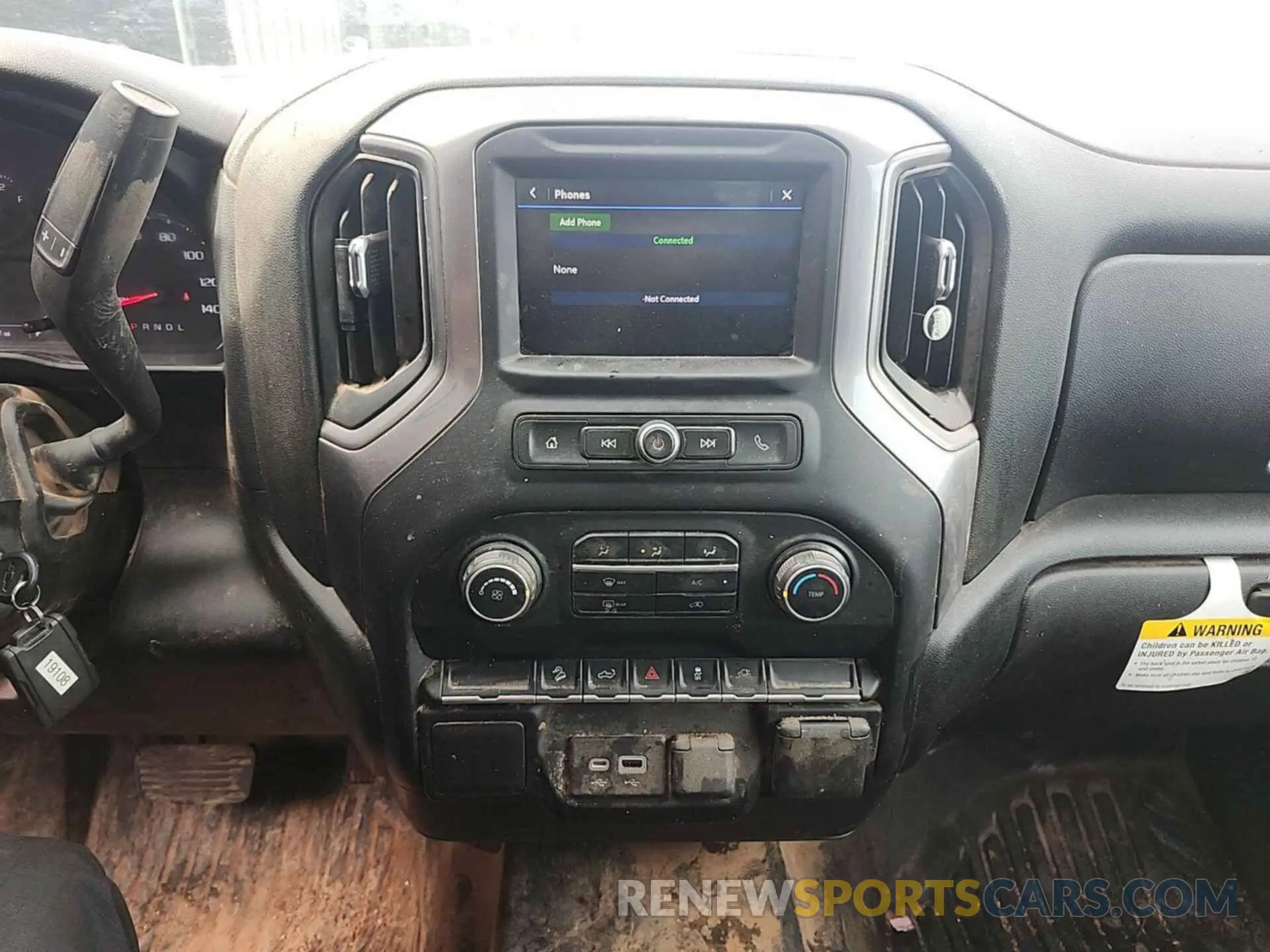 9 fotografías del automóvil dañado 1GC2YLE71NF184801 CHEVROLET SILVERADO 2022
