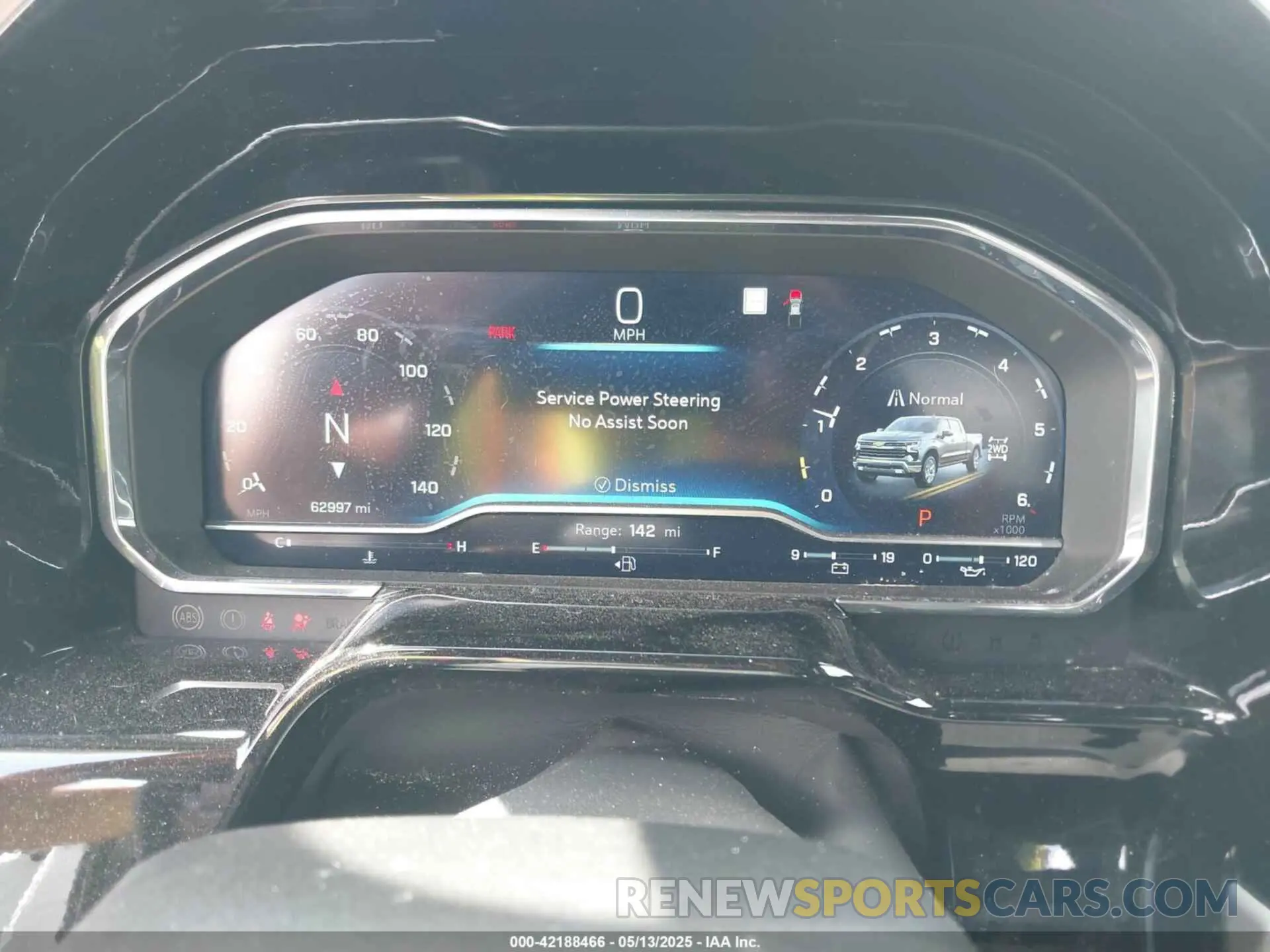 7 fotografías del automóvil dañado 2GCUDDED0N1513978 CHEVROLET SILVERADO 2022