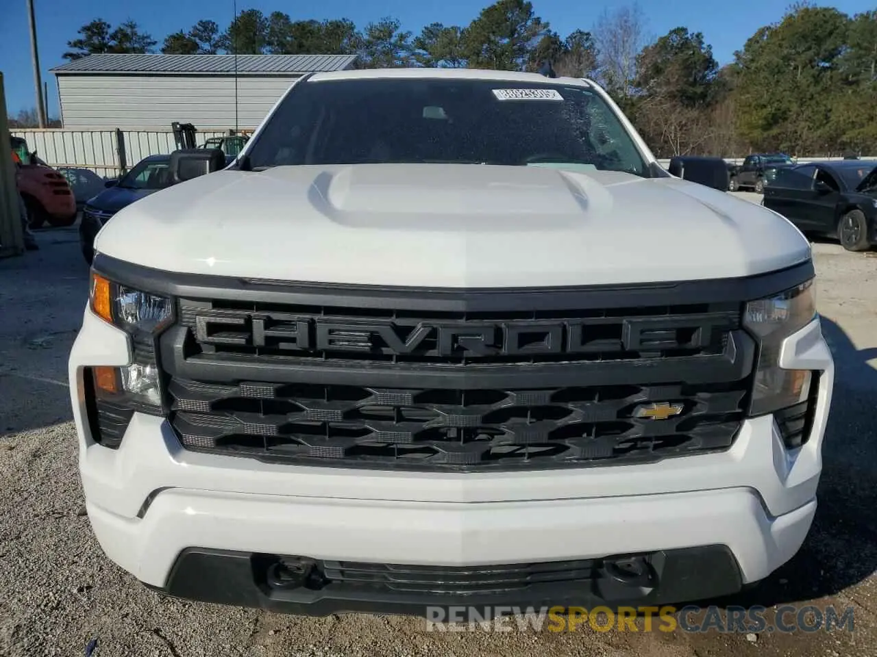 5 fotografías del automóvil dañado 1GCPABEK5PZ327839 CHEVROLET SILVERADO 2023