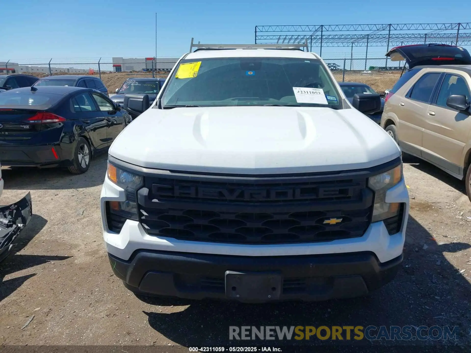 12 fotografías del automóvil dañado 1GCRAAEK4PZ148744 CHEVROLET SILVERADO 2023