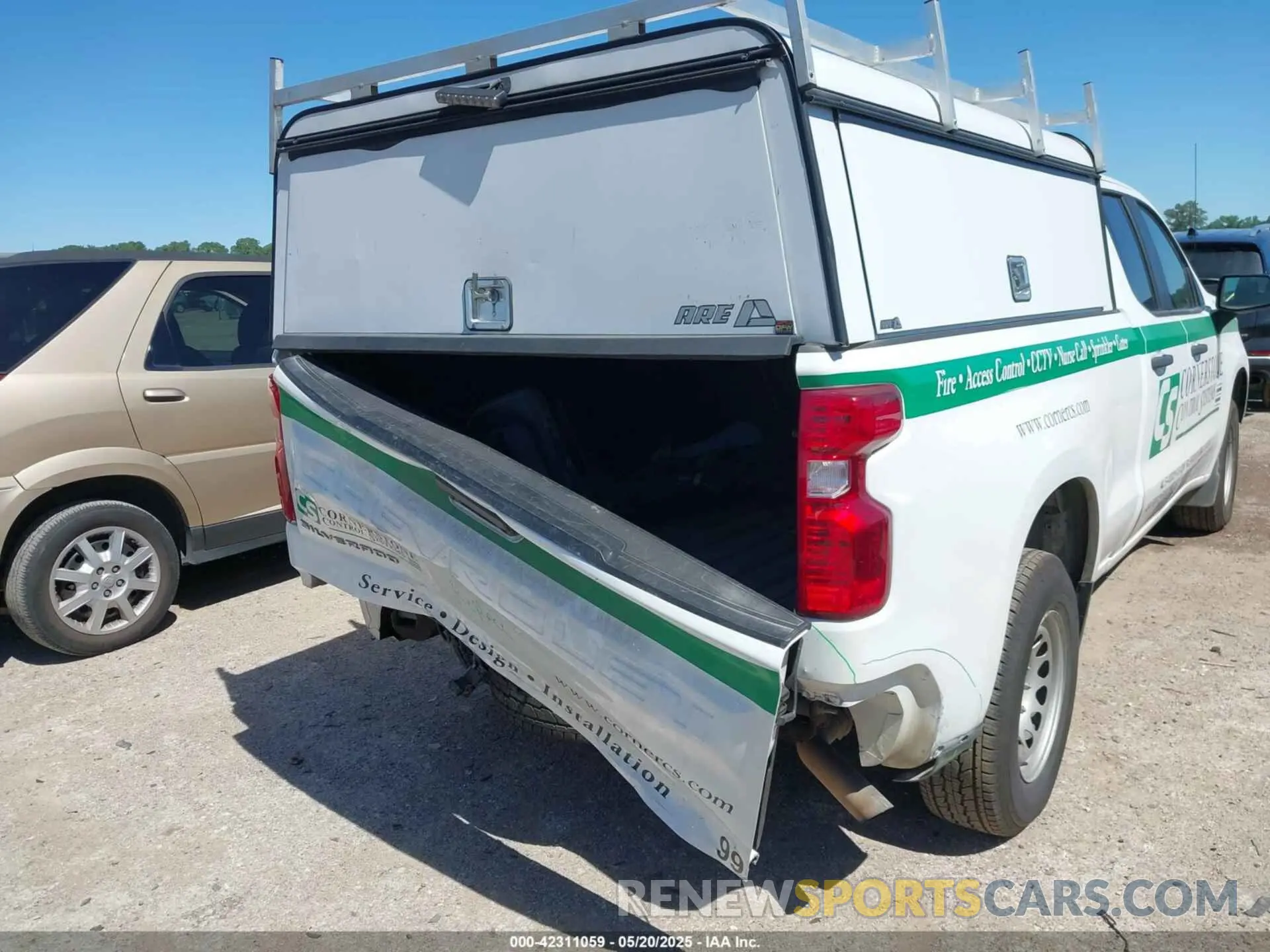 6 fotografías del automóvil dañado 1GCRAAEK4PZ148744 CHEVROLET SILVERADO 2023