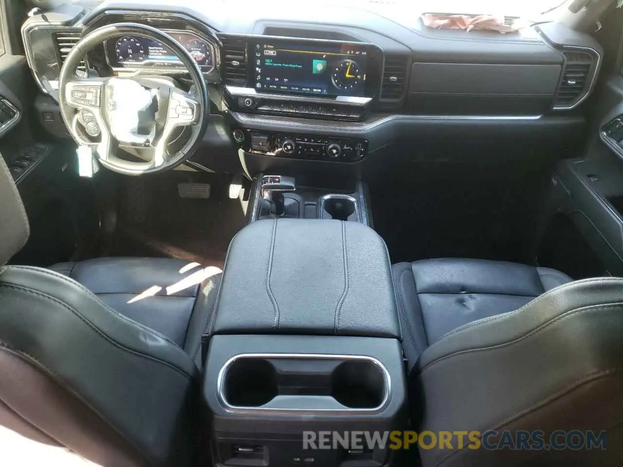 8 fotografías del automóvil dañado 1GCUDEED0PZ300691 CHEVROLET SILVERADO 2023