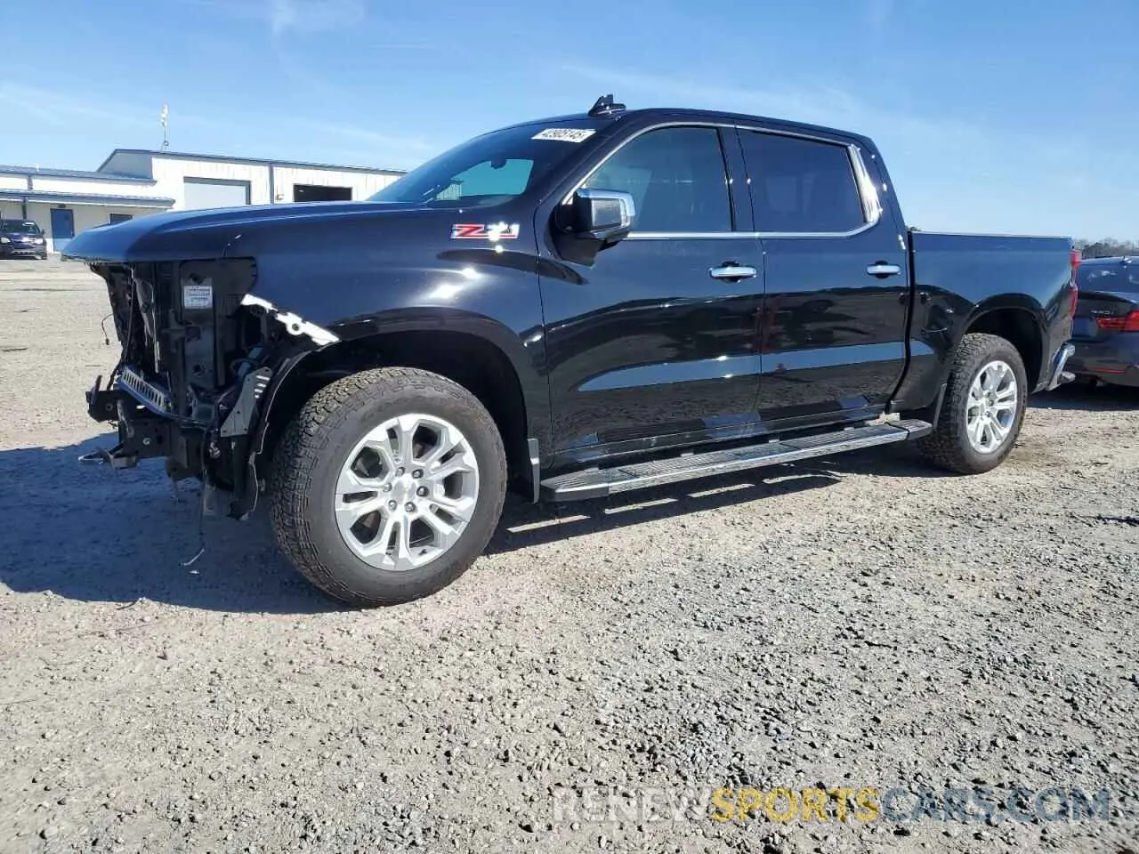1 fotografías del automóvil dañado 1GCUDGEL3PZ210034 CHEVROLET SILVERADO 2023