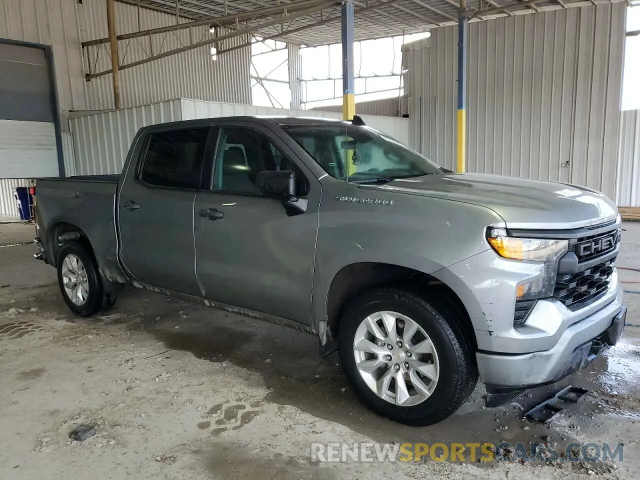 4 fotografías del automóvil dañado 3GCPABEK9PG184667 CHEVROLET SILVERADO 2023