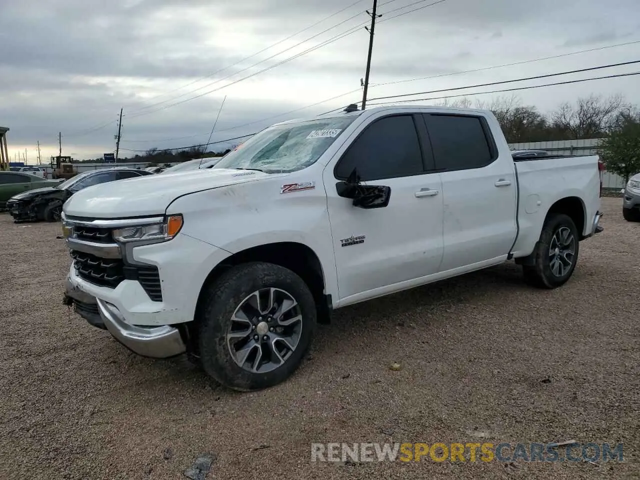 1 fotografías del automóvil dañado 3GCUDDE84PG259771 CHEVROLET SILVERADO 2023