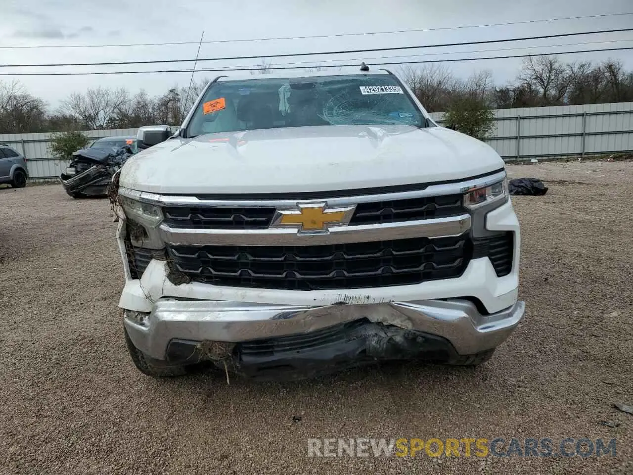 5 fotografías del automóvil dañado 3GCUDDE84PG259771 CHEVROLET SILVERADO 2023