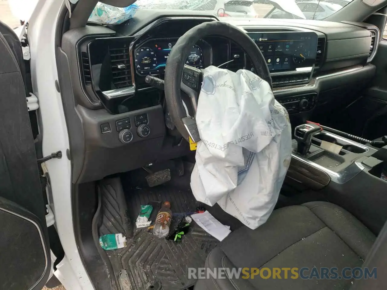 8 fotografías del automóvil dañado 3GCUDDE84PG259771 CHEVROLET SILVERADO 2023