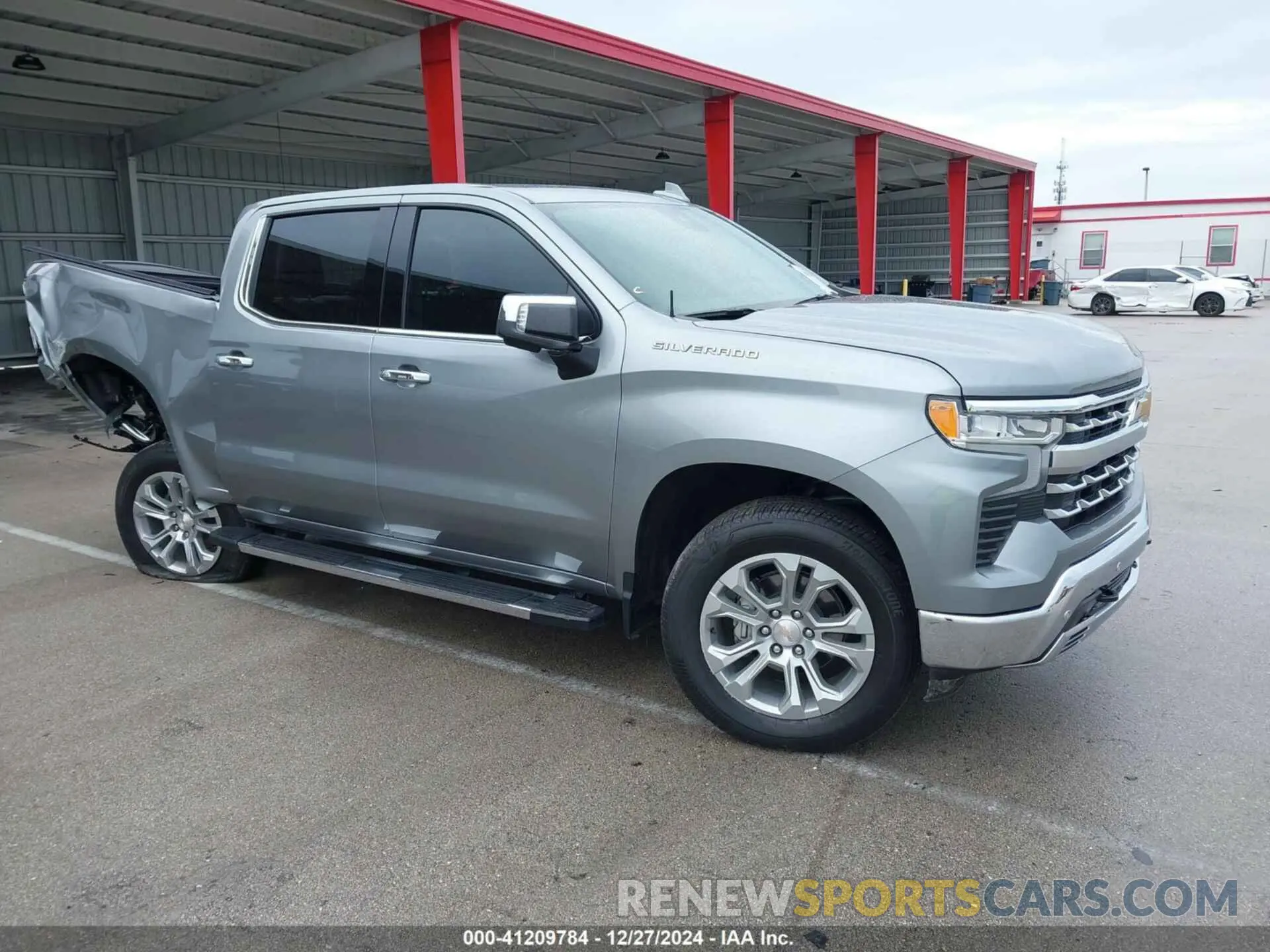 1 fotografías del automóvil dañado 2GCPAEED3R1273195 CHEVROLET SILVERADO 2024