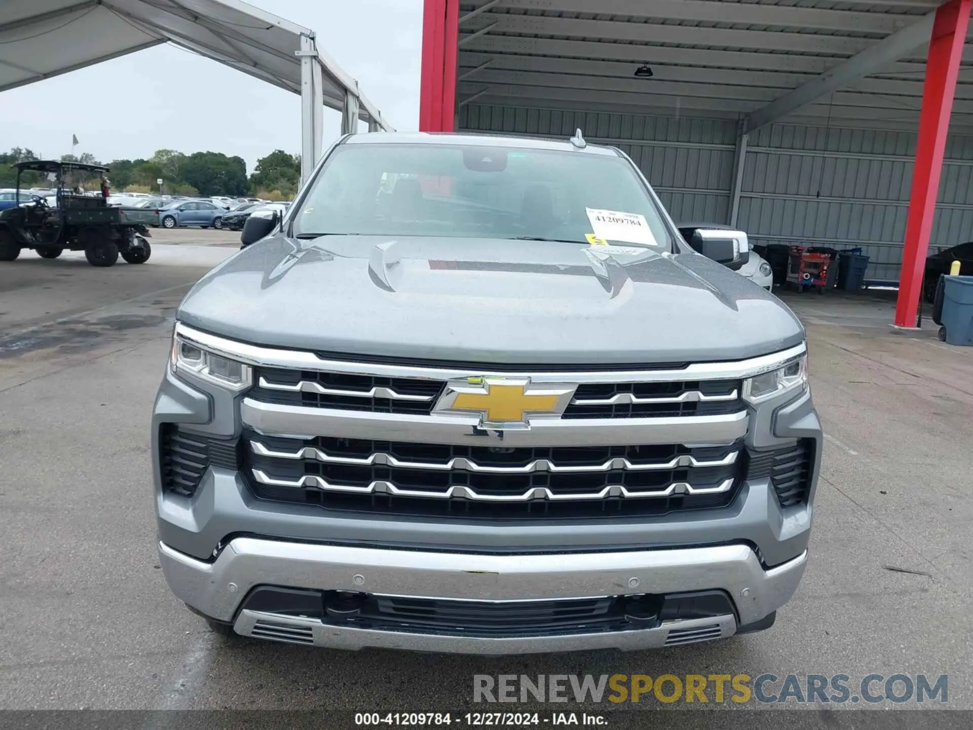 12 fotografías del automóvil dañado 2GCPAEED3R1273195 CHEVROLET SILVERADO 2024