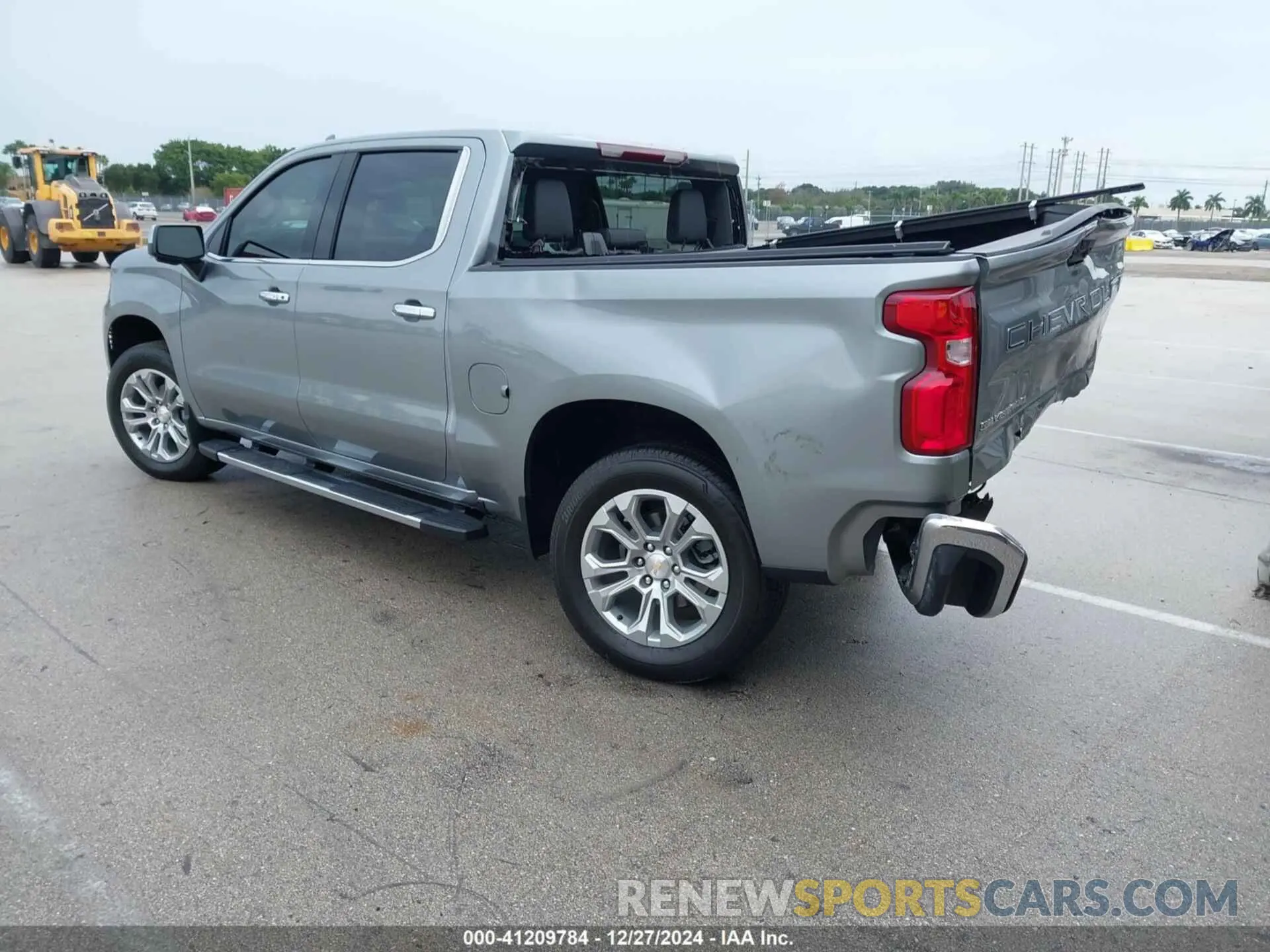 3 fotografías del automóvil dañado 2GCPAEED3R1273195 CHEVROLET SILVERADO 2024