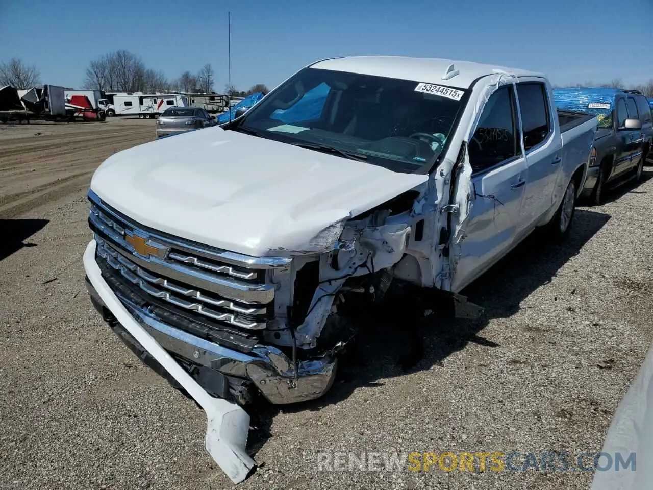 1 fotografías del automóvil dañado 2GCUDGED8R1150787 CHEVROLET SILVERADO 2024