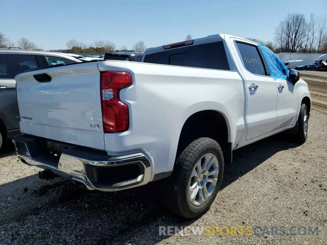 3 fotografías del automóvil dañado 2GCUDGED8R1150787 CHEVROLET SILVERADO 2024