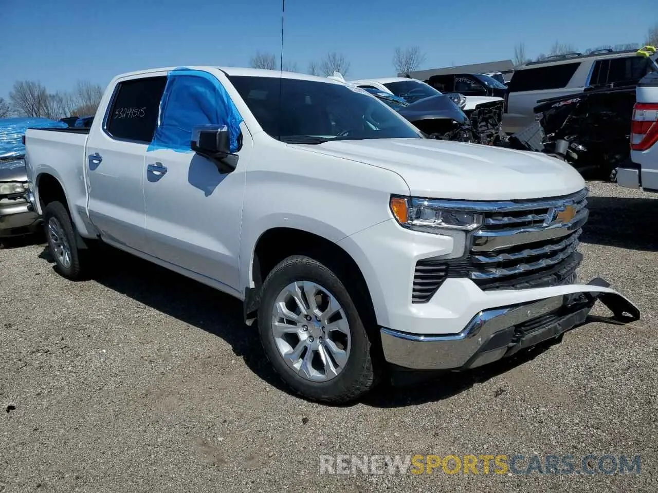 4 fotografías del automóvil dañado 2GCUDGED8R1150787 CHEVROLET SILVERADO 2024