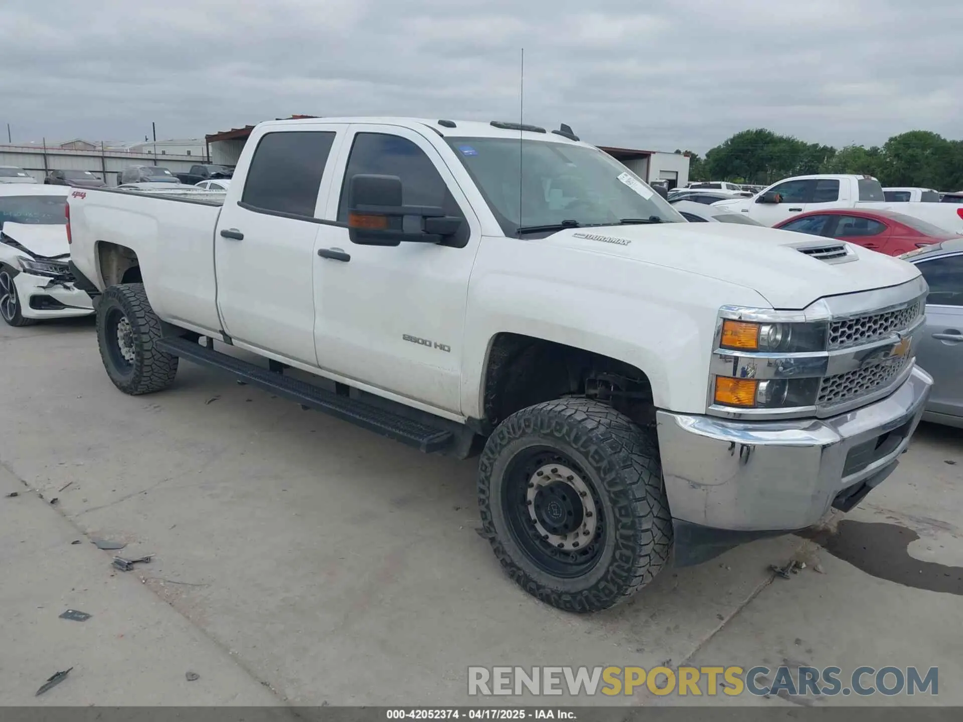 1 fotografías del automóvil dañado 1GC1KREYXKF219677 CHEVROLET SILVERADO 2500HD 2019