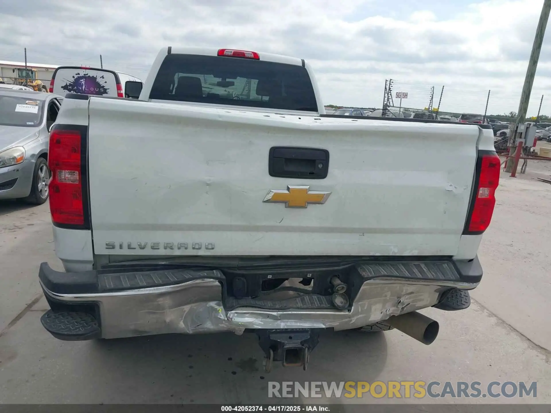 6 fotografías del automóvil dañado 1GC1KREYXKF219677 CHEVROLET SILVERADO 2500HD 2019