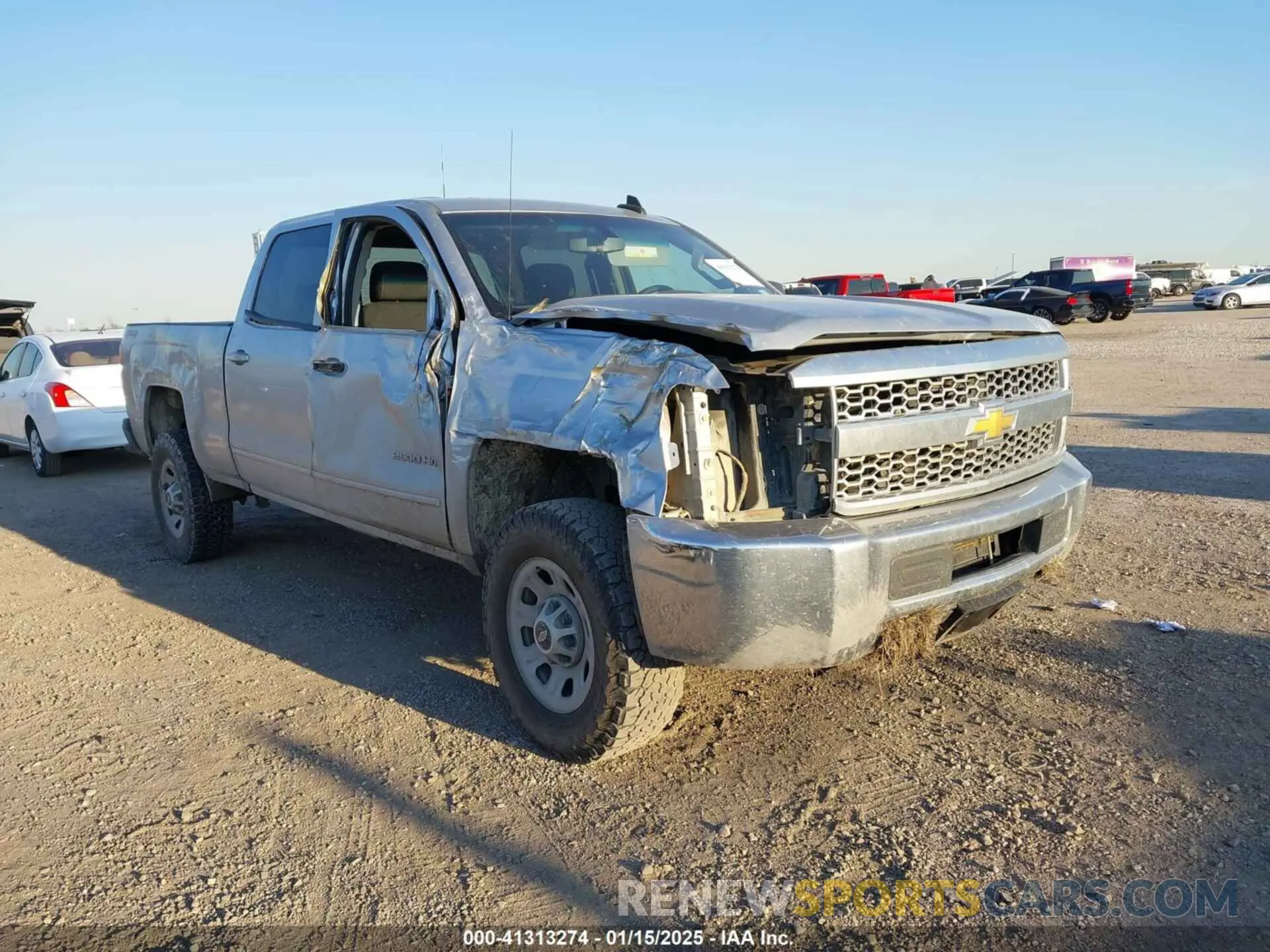 1 fotografías del automóvil dañado 1GC1KSEG2KF161871 CHEVROLET SILVERADO 2500HD 2019