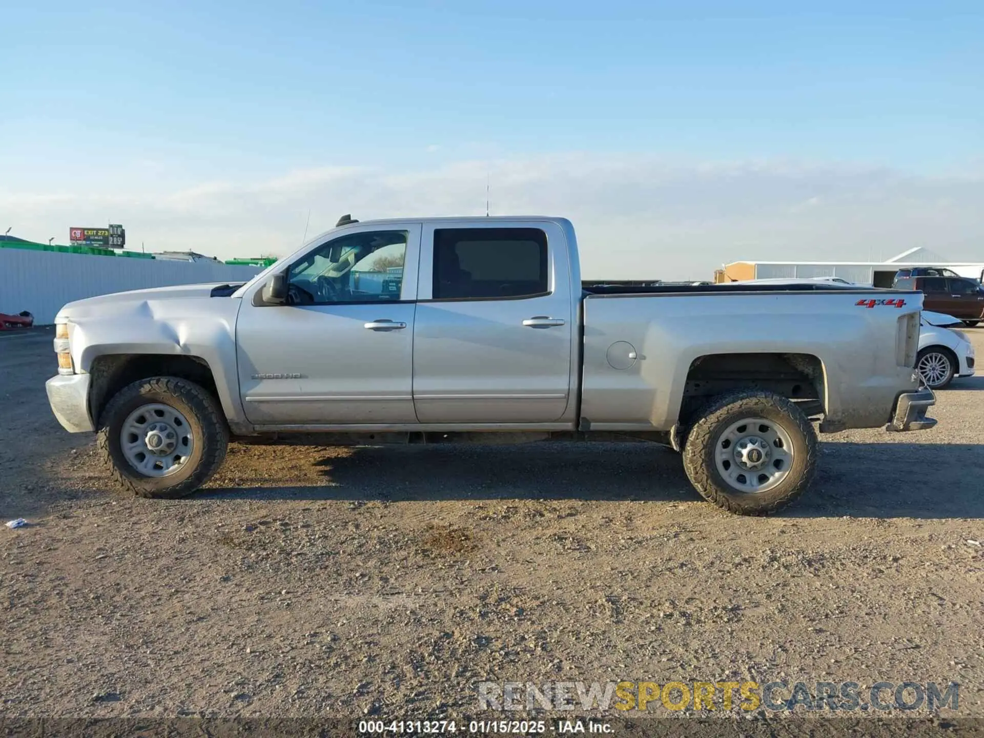 14 fotografías del automóvil dañado 1GC1KSEG2KF161871 CHEVROLET SILVERADO 2500HD 2019