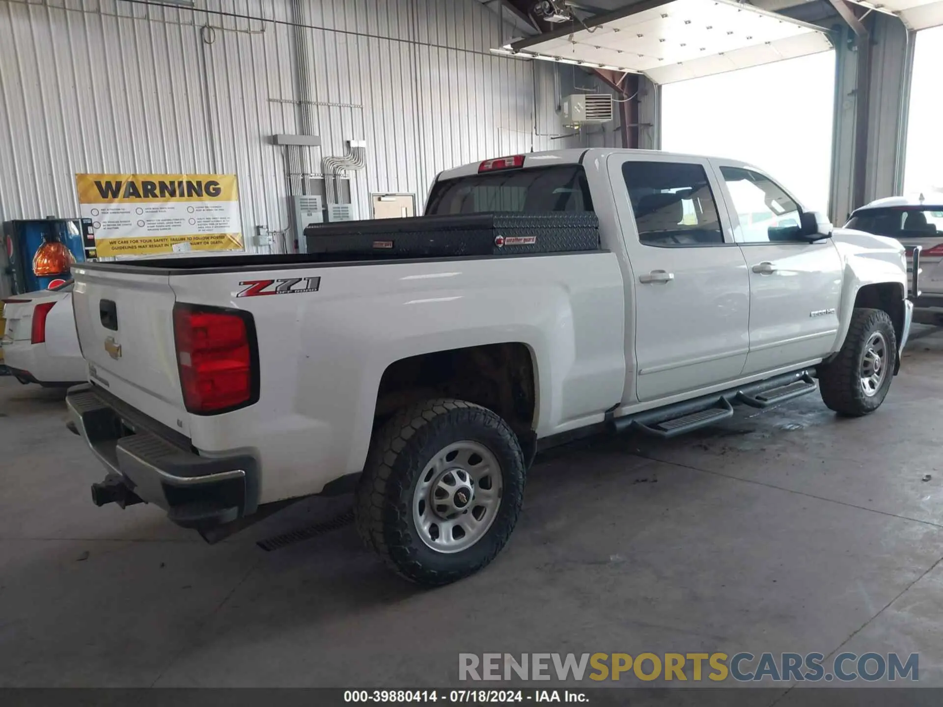 4 fotografías del automóvil dañado 1GC1KSEG3KF137272 CHEVROLET SILVERADO 2500HD 2019