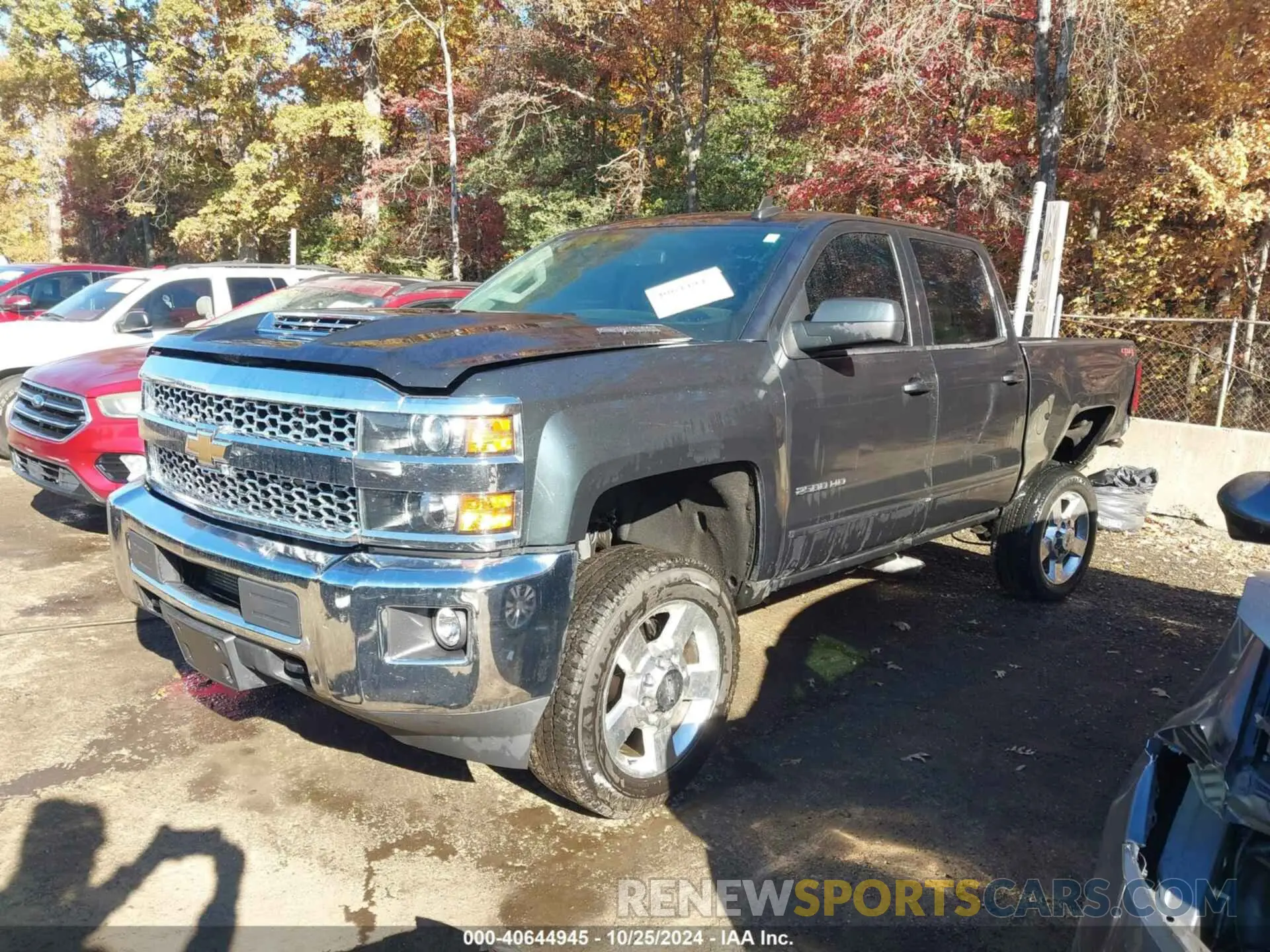 2 fotografías del automóvil dañado 1GC1KSEY1KF185426 CHEVROLET SILVERADO 2500HD 2019