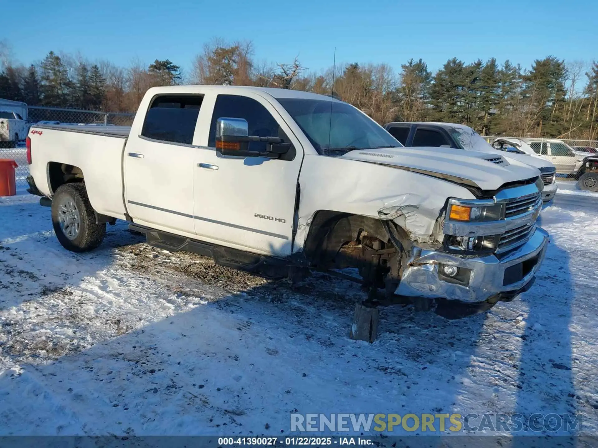 1 fotografías del automóvil dañado 1GC1KTEY2KF179320 CHEVROLET SILVERADO 2500HD 2019