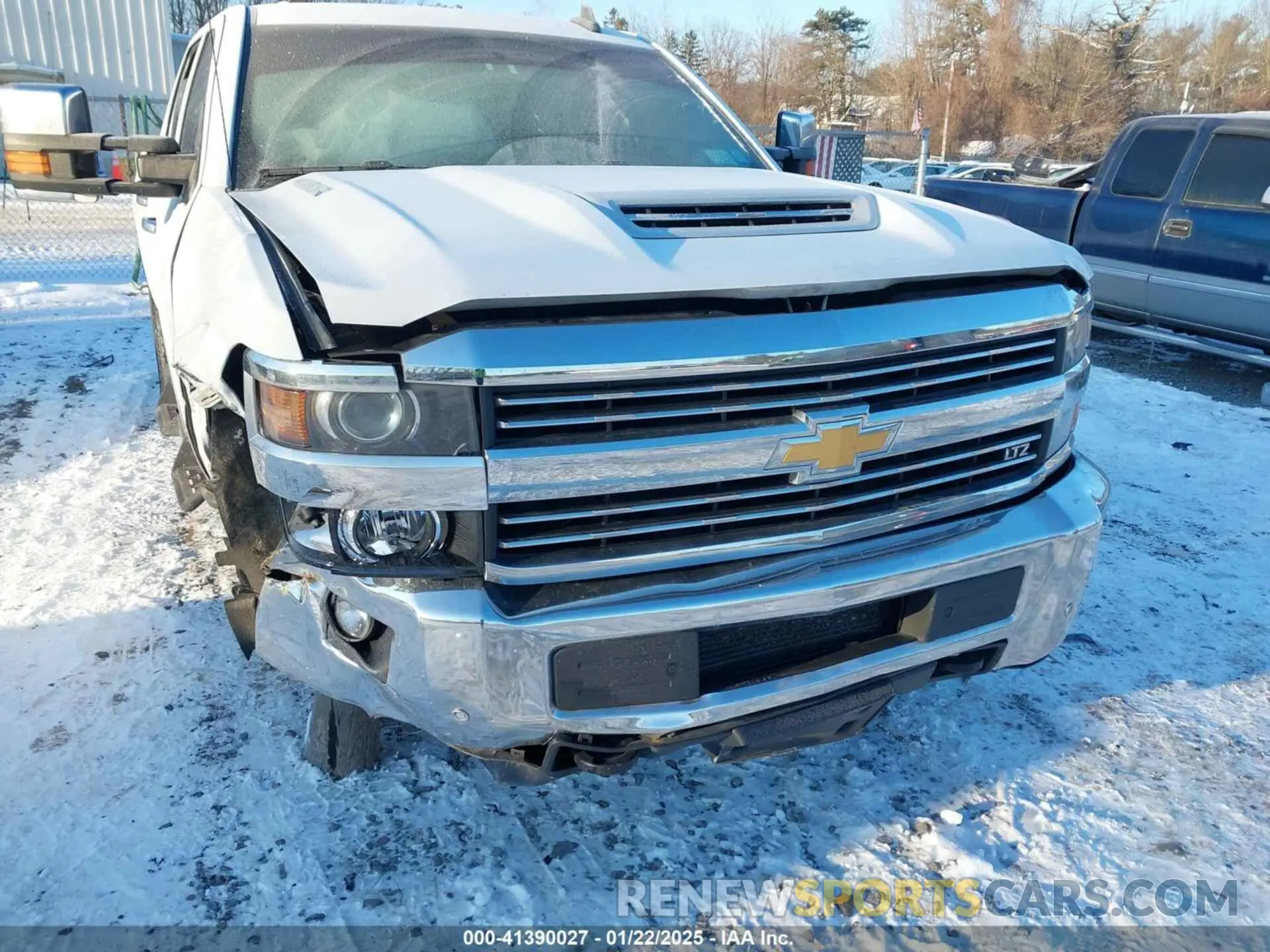 6 fotografías del automóvil dañado 1GC1KTEY2KF179320 CHEVROLET SILVERADO 2500HD 2019