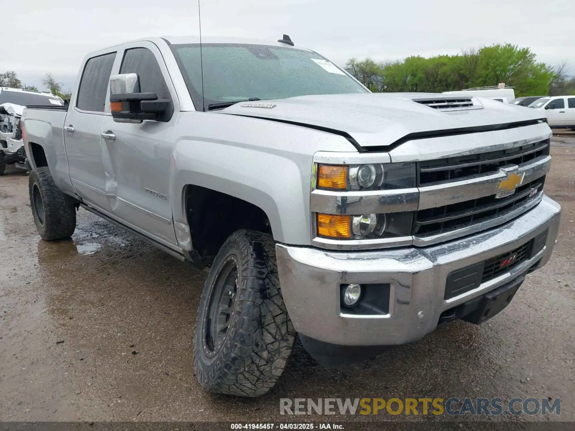 6 fotografías del automóvil dañado 1GC1KTEY5KF179344 CHEVROLET SILVERADO 2500HD 2019