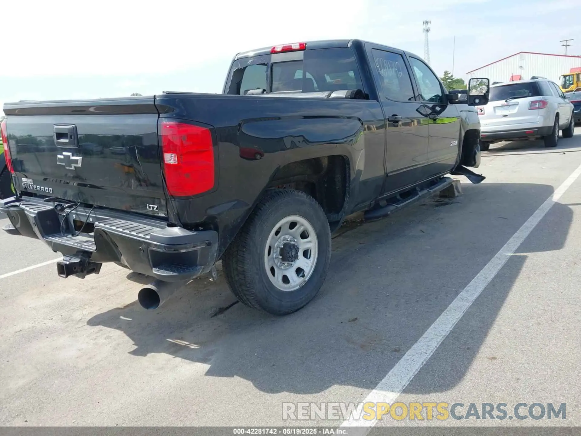 4 fotografías del automóvil dañado 1GC1KTEY8KF202535 CHEVROLET SILVERADO 2500HD 2019