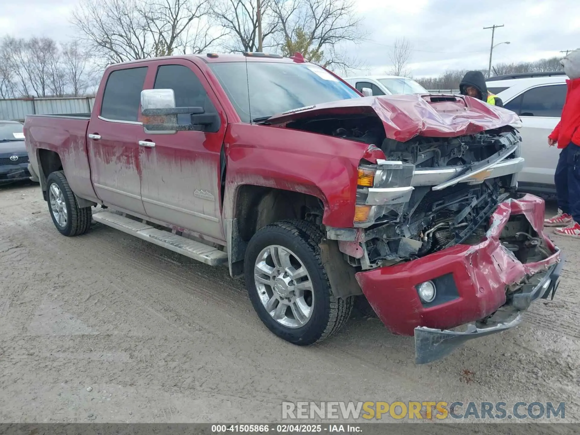 1 fotografías del automóvil dañado 1GC1KUEY0KF142725 CHEVROLET SILVERADO 2500HD 2019